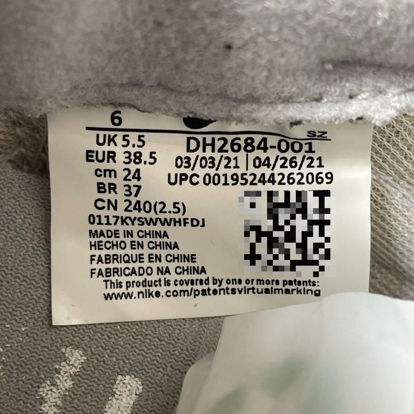 Nike Nike SACAI White Lowtop Sneakers 38 Men Size US 6 / EU 39 - 5 Thumbnail