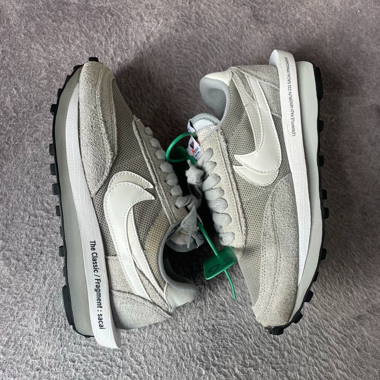 Nike Nike SACAI White Lowtop Sneakers 38 Men Size US 6 / EU 39 - 6 Thumbnail