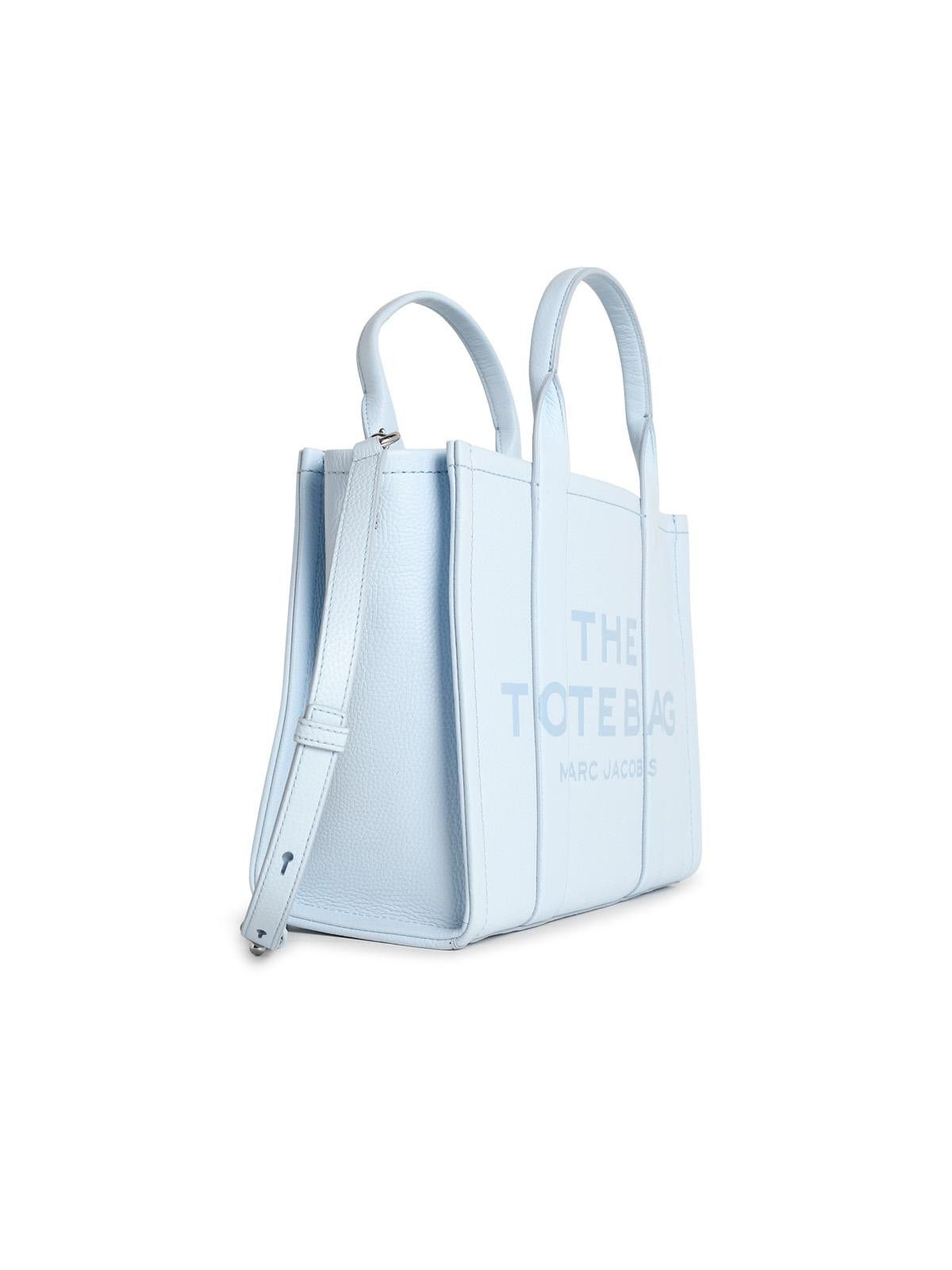 Marc Jacobs MARC JACOBS (THE) 'The Totebag' Medium Bag In Cloudy Blue Leather Size ONE SIZE - 2 Thumbnail