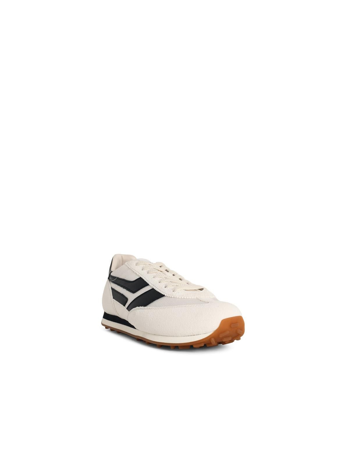 Tom Ford TOM FORD 'Mick' White Leather Blend Sneakers Size US 11 / EU 44 - 2 Thumbnail
