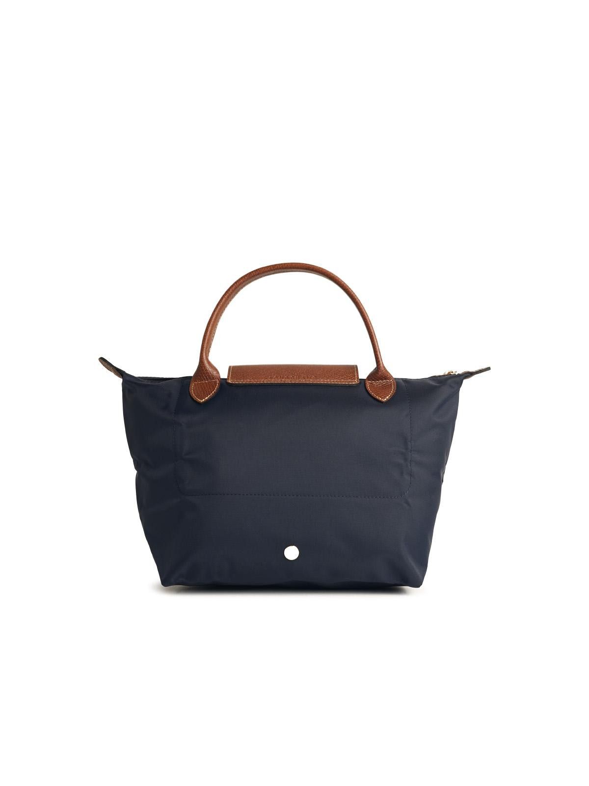 Longchamp LONGCHAMP Bag With 'S Le Pliage Original' Handle In Marine Recycled Tela Size ONE SIZE - 3 Thumbnail