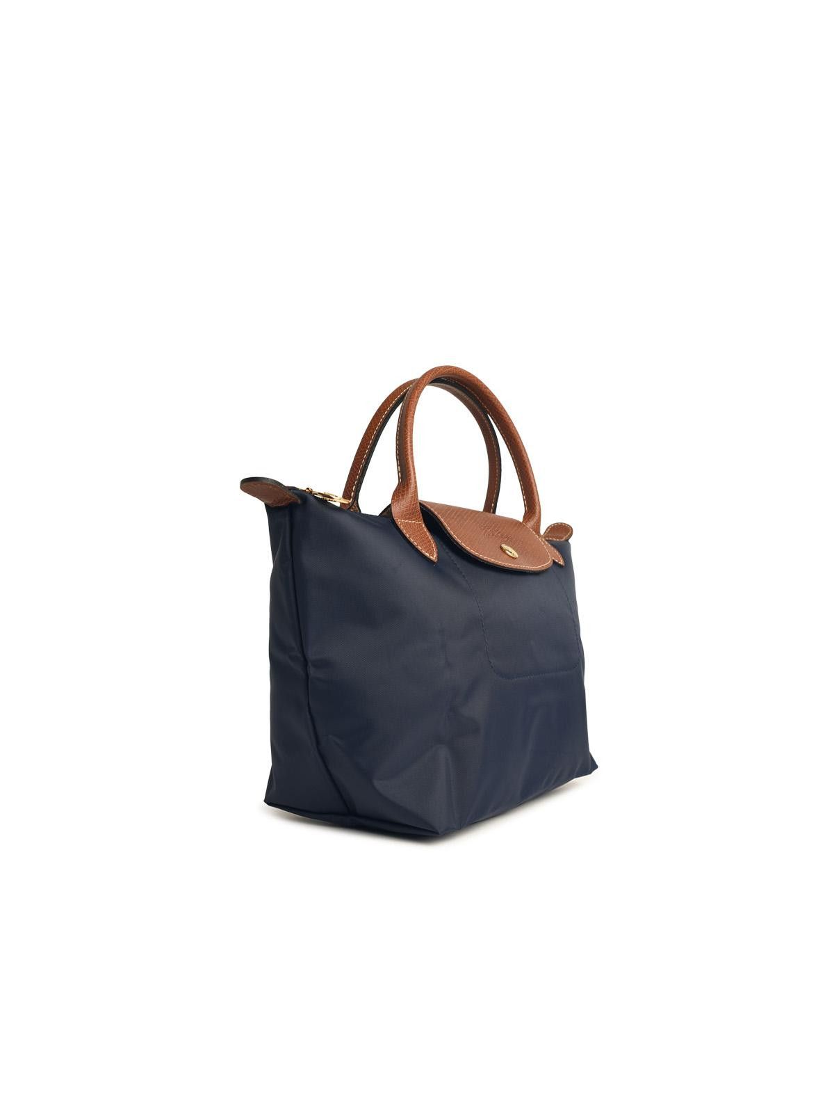 Longchamp LONGCHAMP Bag With 'S Le Pliage Original' Handle In Marine Recycled Tela Size ONE SIZE - 2 Thumbnail