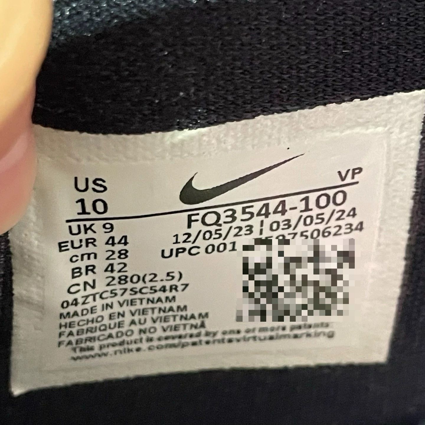 Nike Nike Black Lowtop Sneakers 44 Men Size US 10.5 / EU 43-44 - 5 Thumbnail