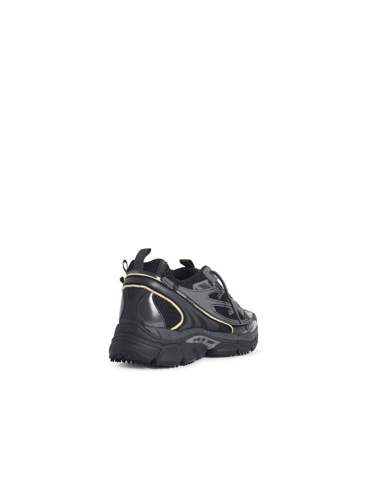 Off-White OFF-WHITE Black 'Be Right Back' Sneakers Size US 11 / EU 44 - 3 Thumbnail