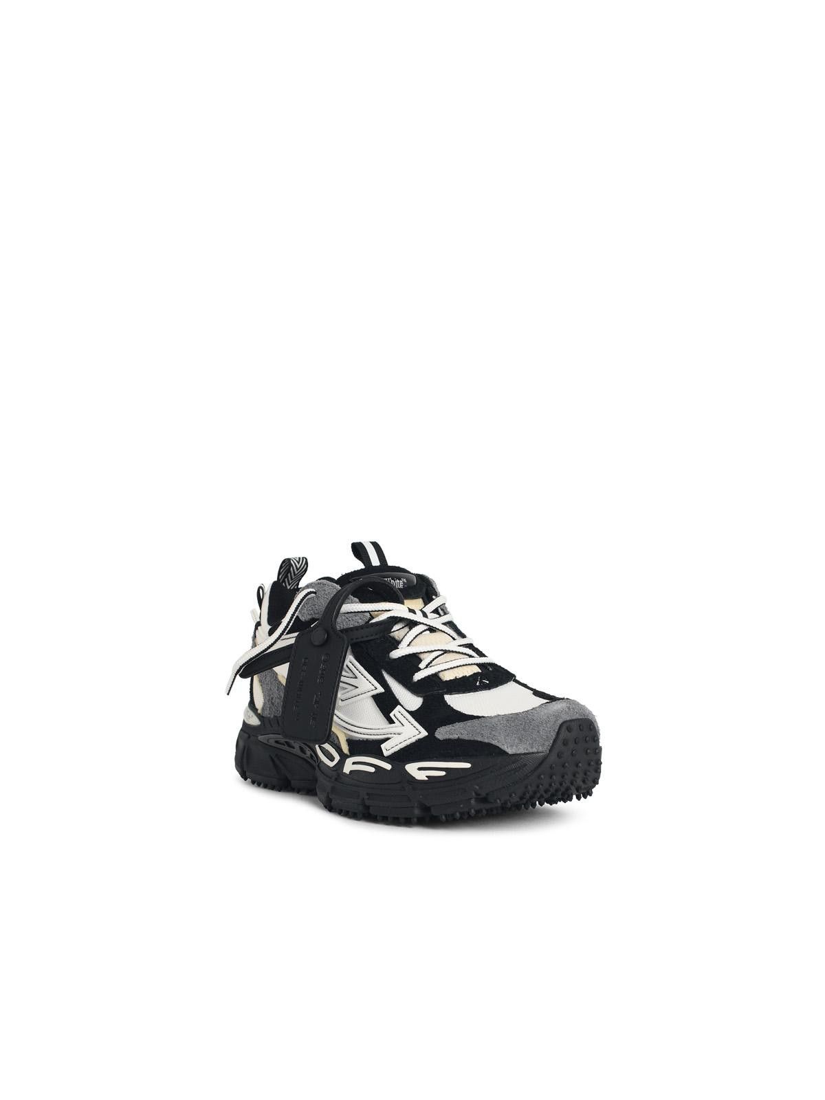 Off-White OFF-WHITE 'Be Right Back' White Leather Blend Sneakers Size US 10 / EU 43 - 2 Thumbnail