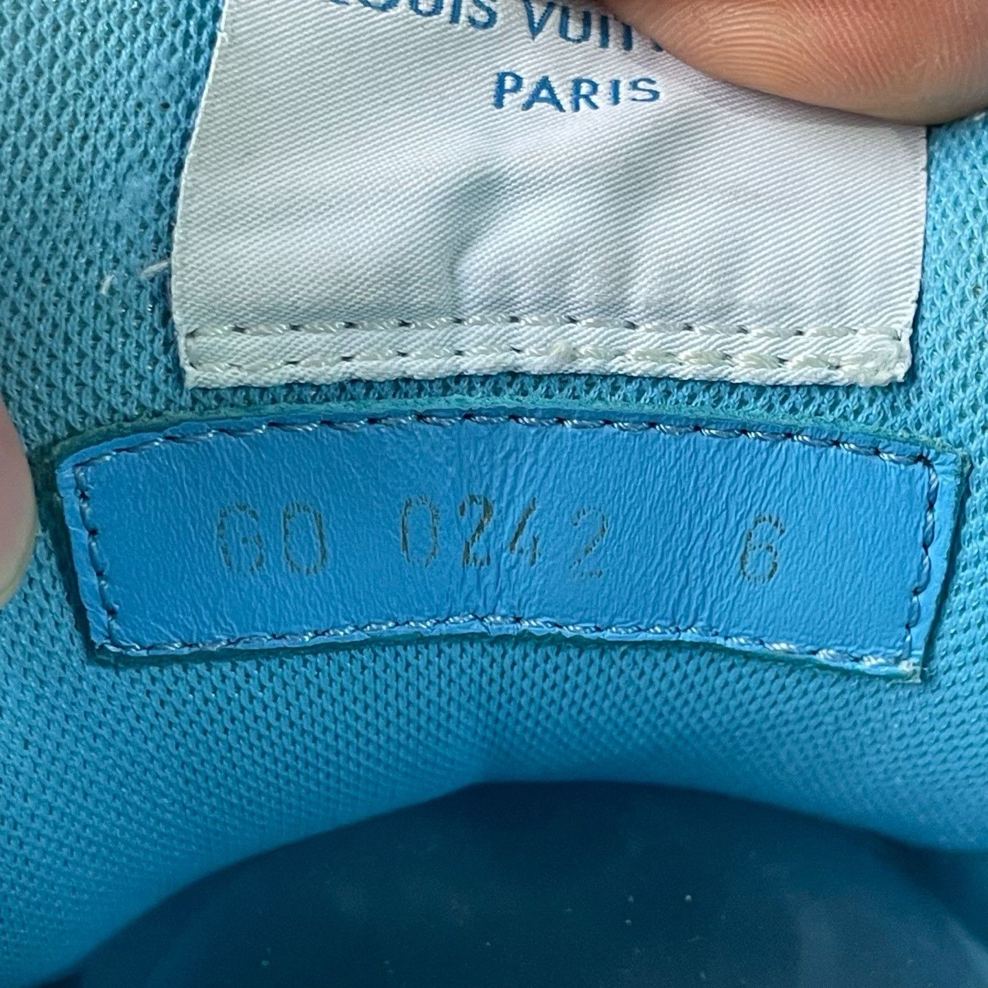 Louis Vuitton Louis Vuitton Training Blue Lowtop Sneakers 40 Men Size US 7.5 / EU 40-41 - 5 Thumbnail
