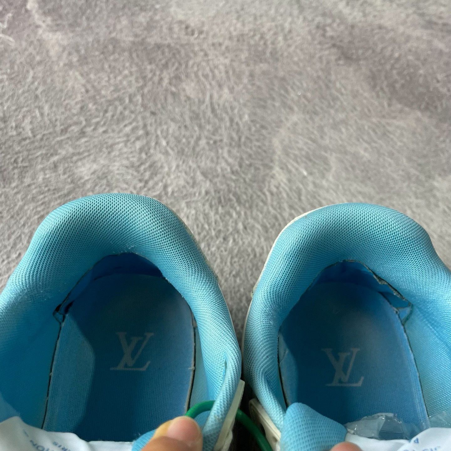 Louis Vuitton Louis Vuitton Training Blue Lowtop Sneakers 40 Men Size US 7.5 / EU 40-41 - 8 Thumbnail