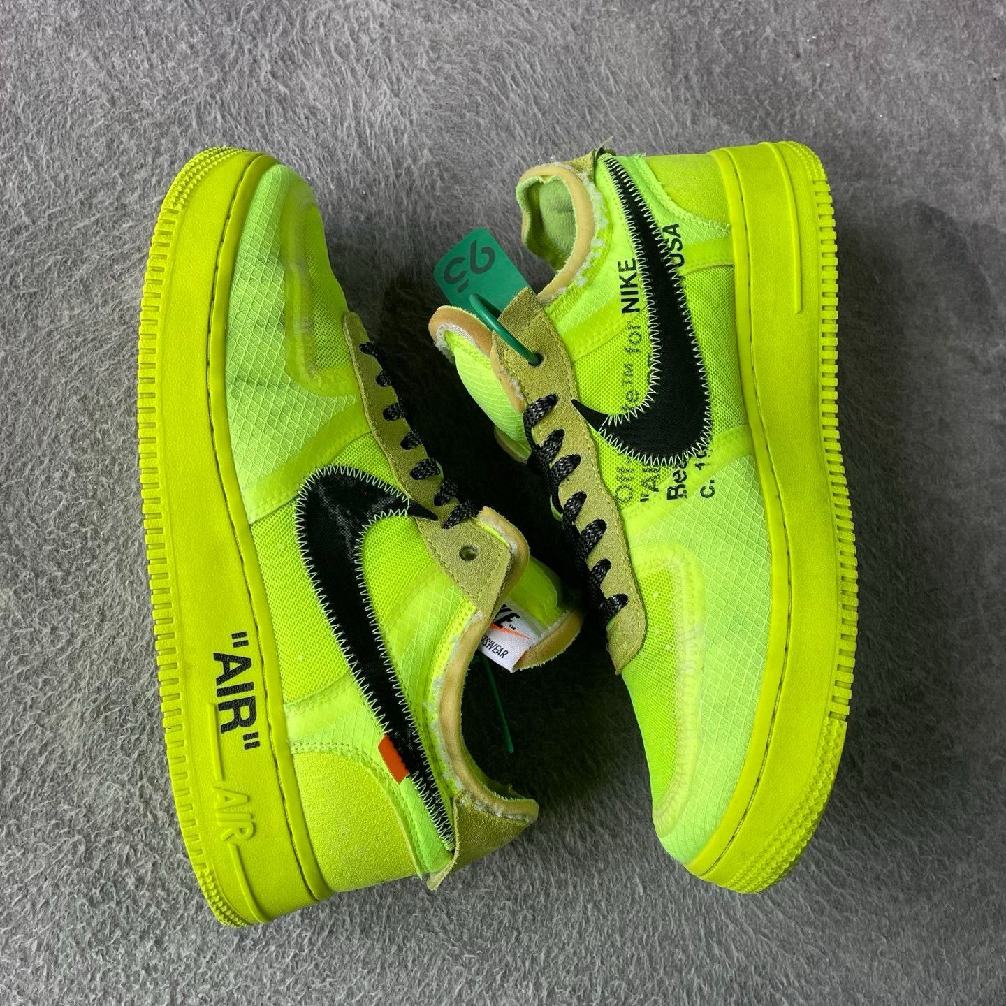 Nike Nike AF1 Collab Green Lowtop Sneakers 42 Men Size US 9 / EU 42 - 6 Thumbnail