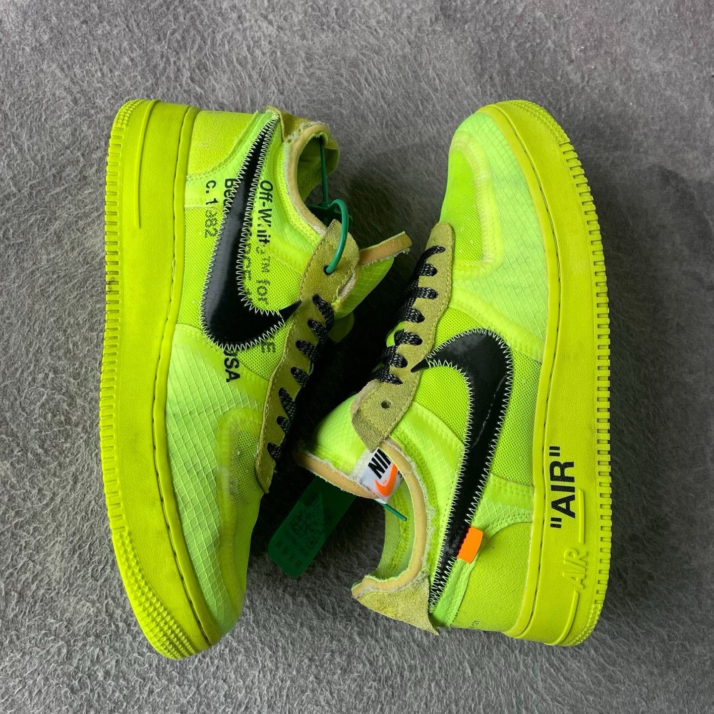Nike Nike AF1 Collab Green Lowtop Sneakers 42 Men Size US 9 / EU 42 - 7 Thumbnail