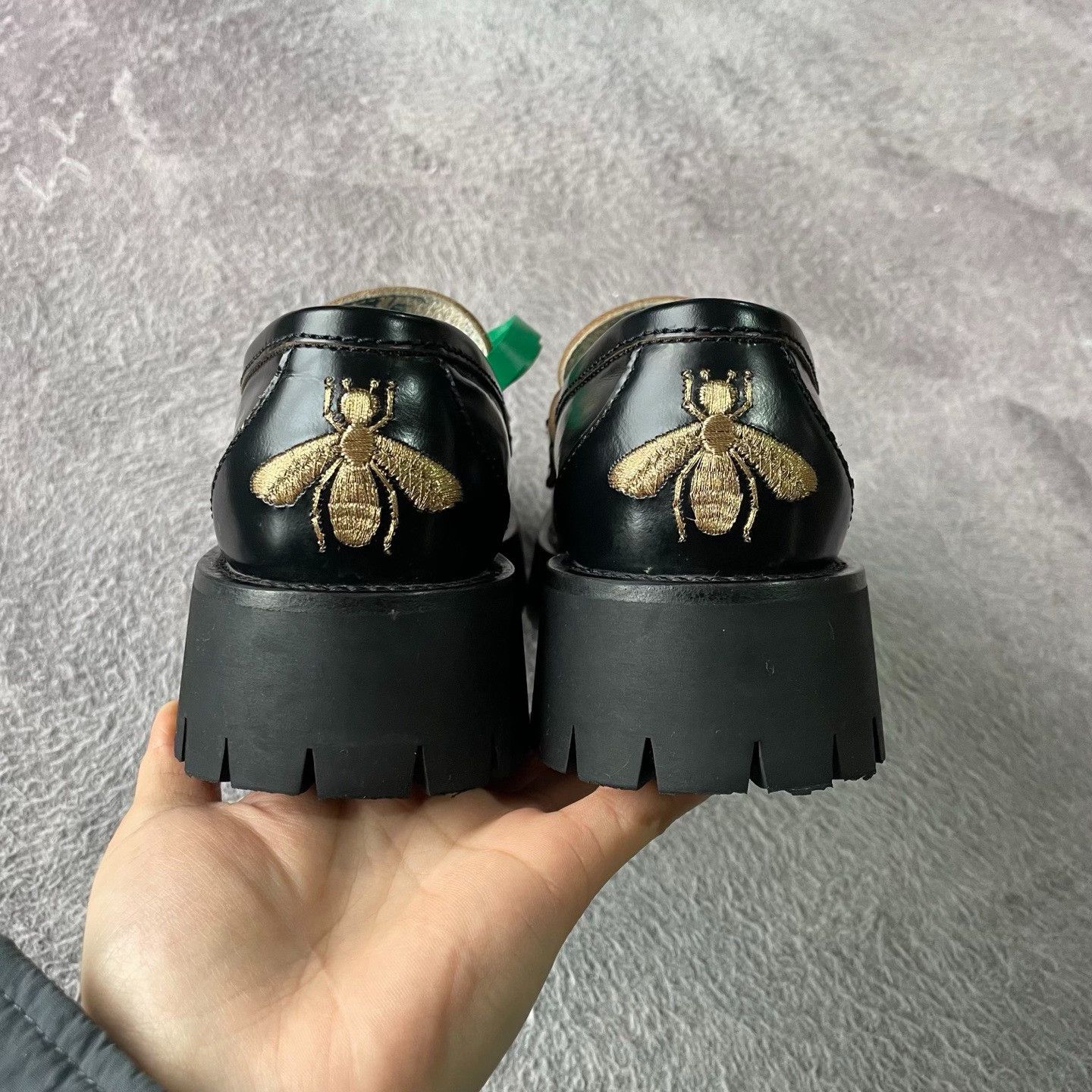 Gucci Gucci Black Lowtop Sneakers 35 Women Size US 5 / IT 35 - 3 Thumbnail