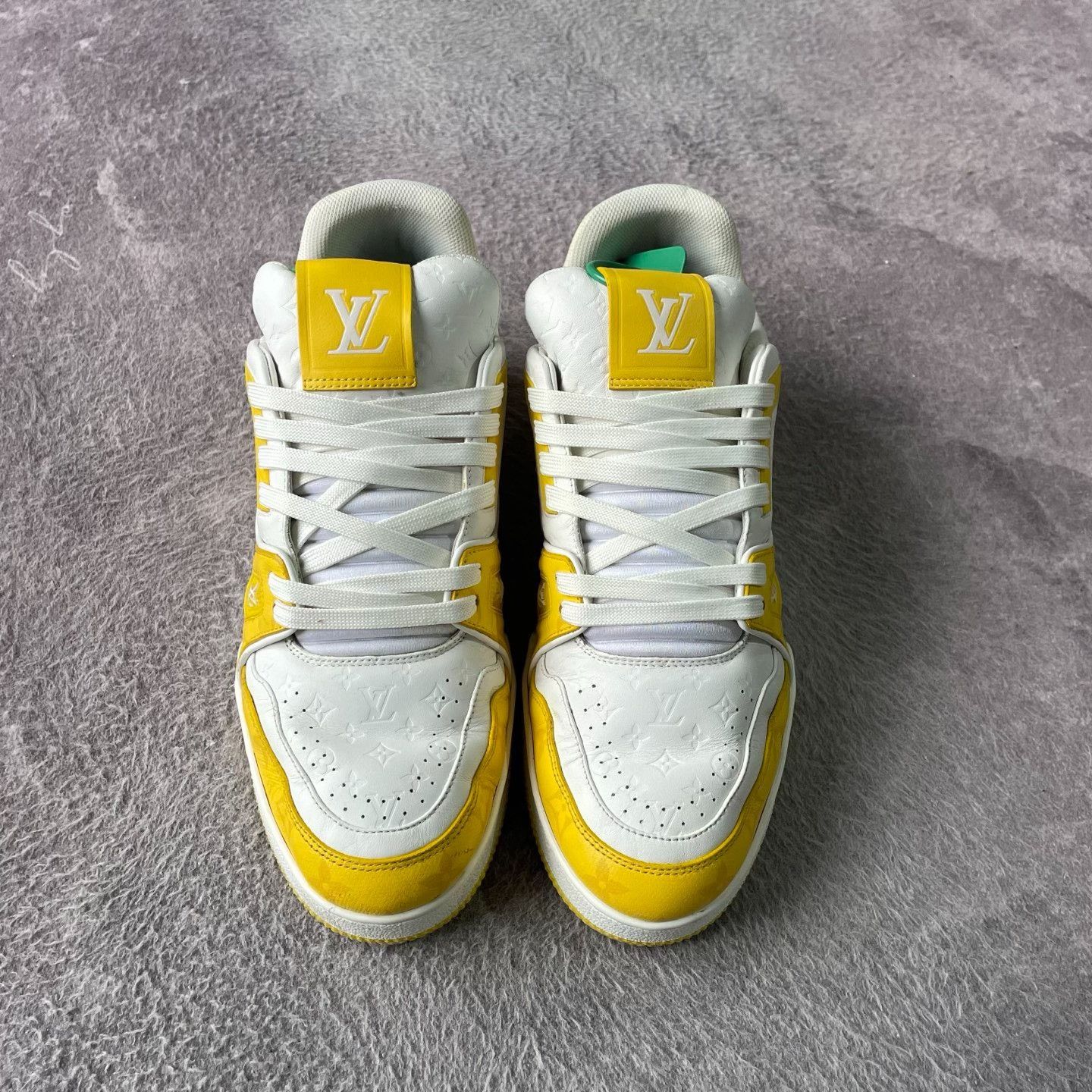 Louis Vuitton Louis Vuitton Training Yellow Lowtop Sneakers 42 Men Size US 9 / EU 42 - 2 Thumbnail