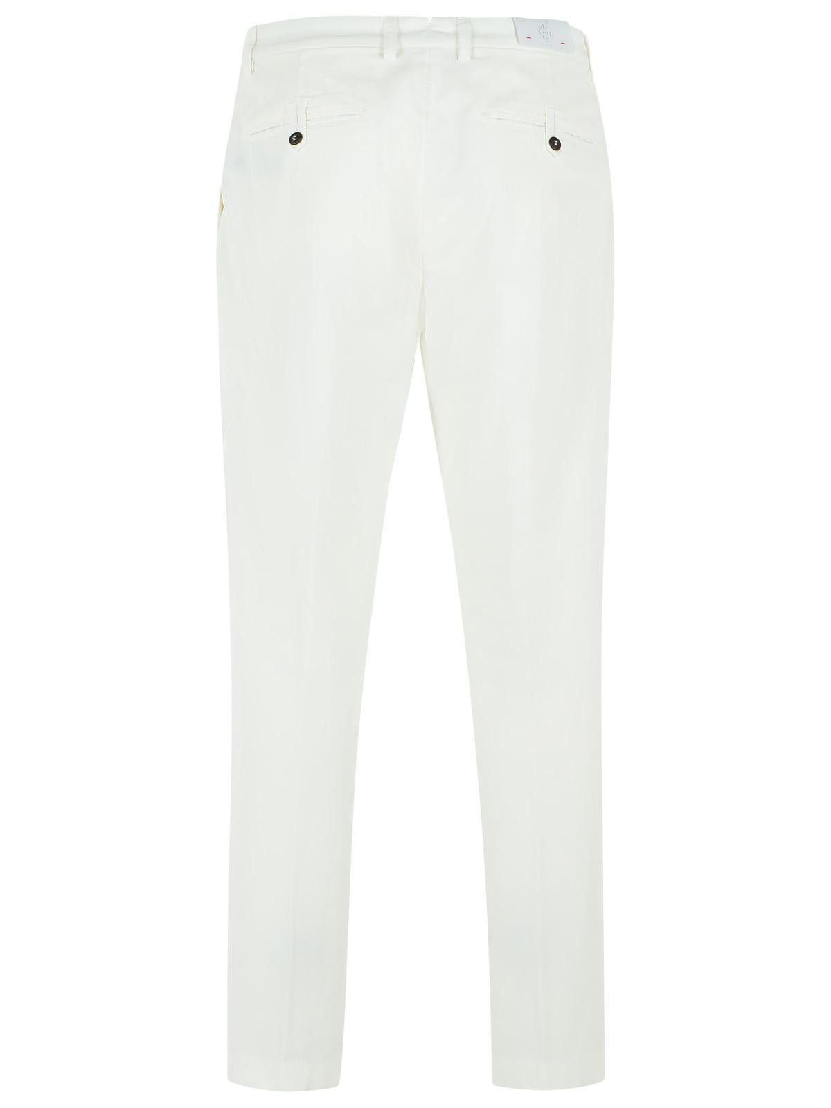 Eleventy ELEVENTY White Cotton Pants Size US 34 / EU 50 - 3 Thumbnail