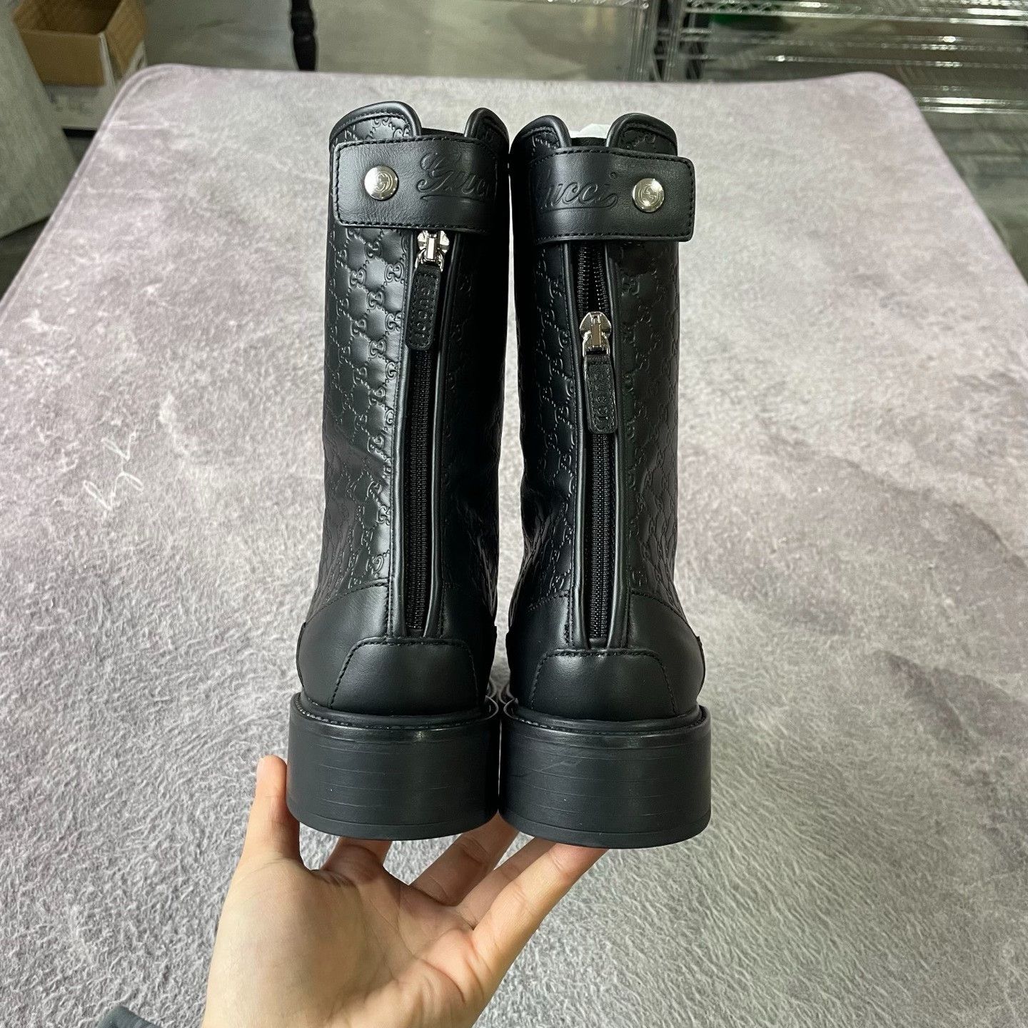 Gucci Gucci Black Boots 37 Women Size US 6.5 / IT 36.5 - 3 Thumbnail