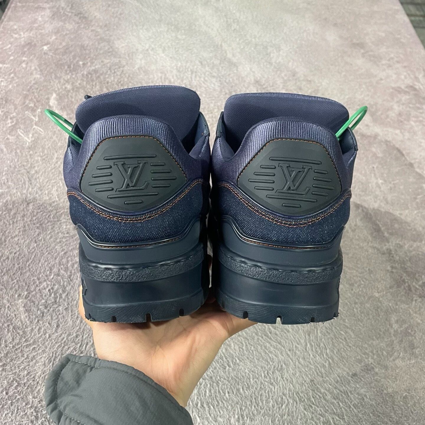 Louis Vuitton Louis Vuitton Training Denim Blue Lowtop Sneakers 42 Men Size US 9 / EU 42 - 3 Thumbnail