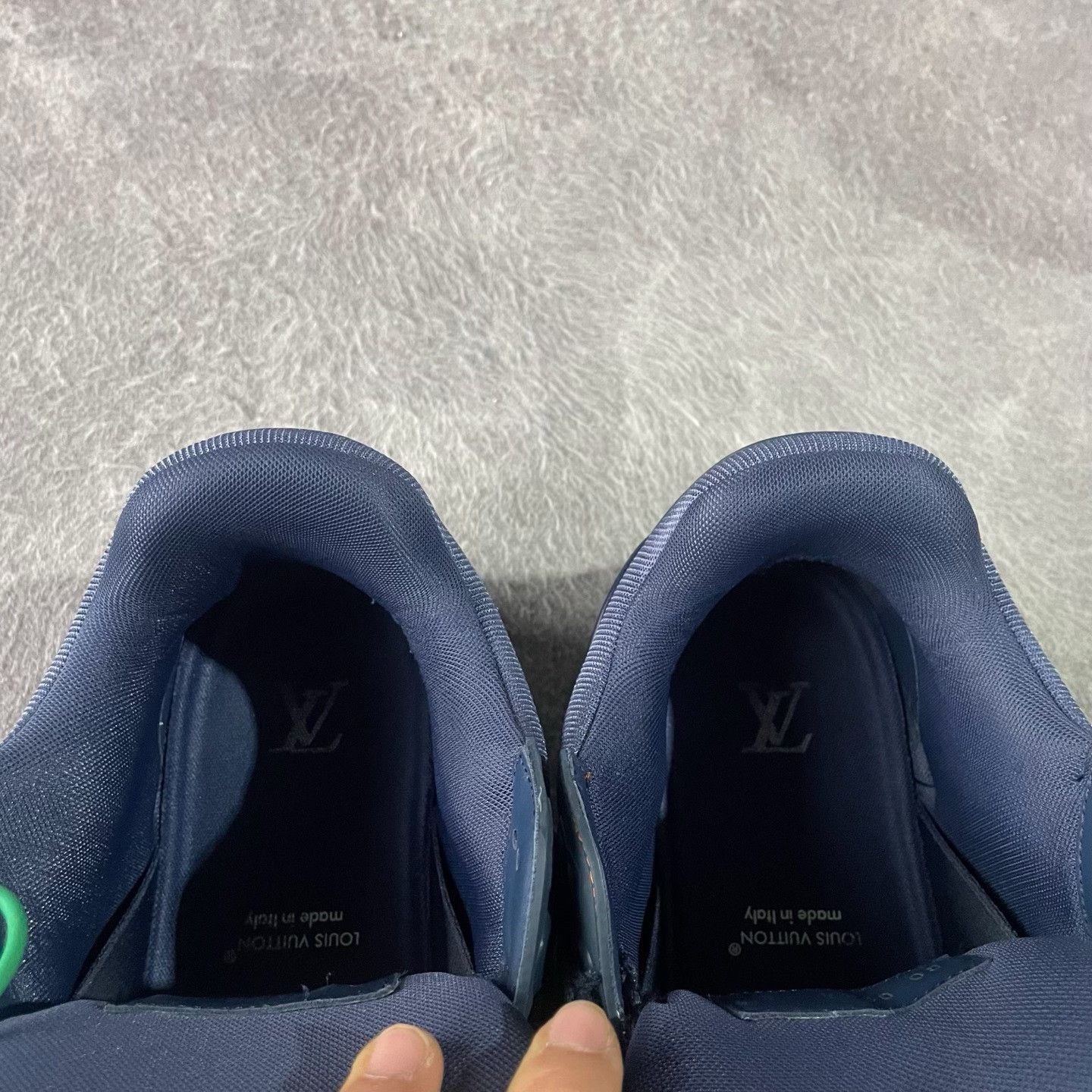 Louis Vuitton Louis Vuitton Training Denim Blue Lowtop Sneakers 42 Men Size US 9 / EU 42 - 8 Thumbnail