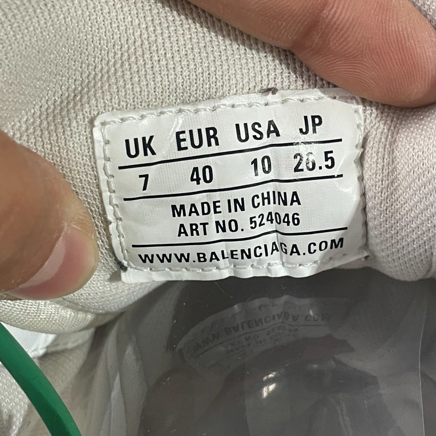 Balenciaga Balenciaga Blue Lowtop Sneakers S Men Size US 10 / EU 43 - 6 Thumbnail