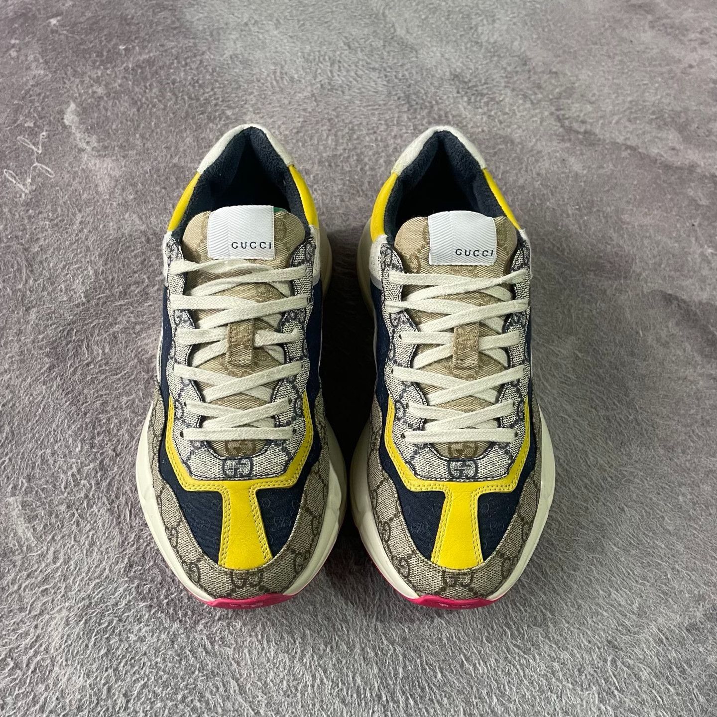 Gucci Gucci Pink Lowtop Sneakers 40 Men Size US 7.5 / EU 40-41 - 2 Thumbnail