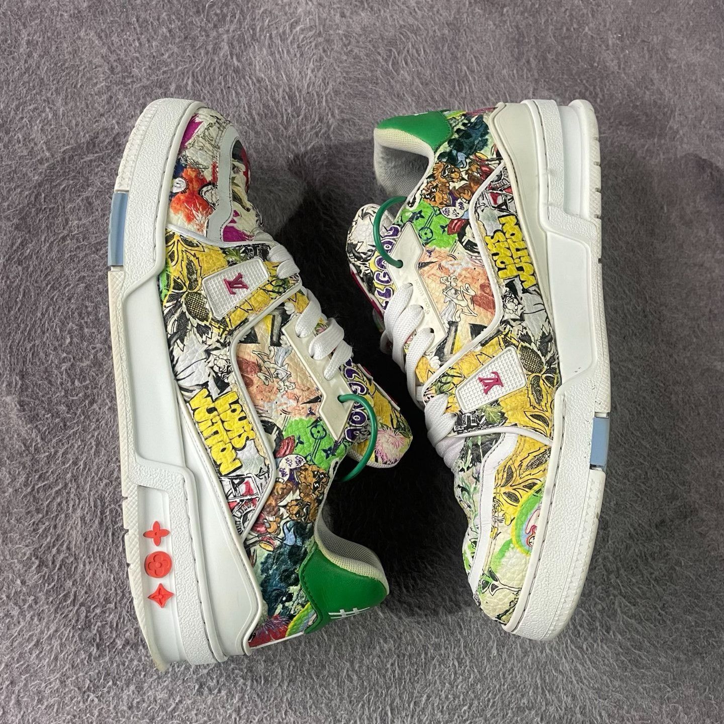 Louis Vuitton Louis Vuitton Training Multi Lowtop Sneakers 41 Men Size US 8.5 / EU 41-42 - 6 Thumbnail