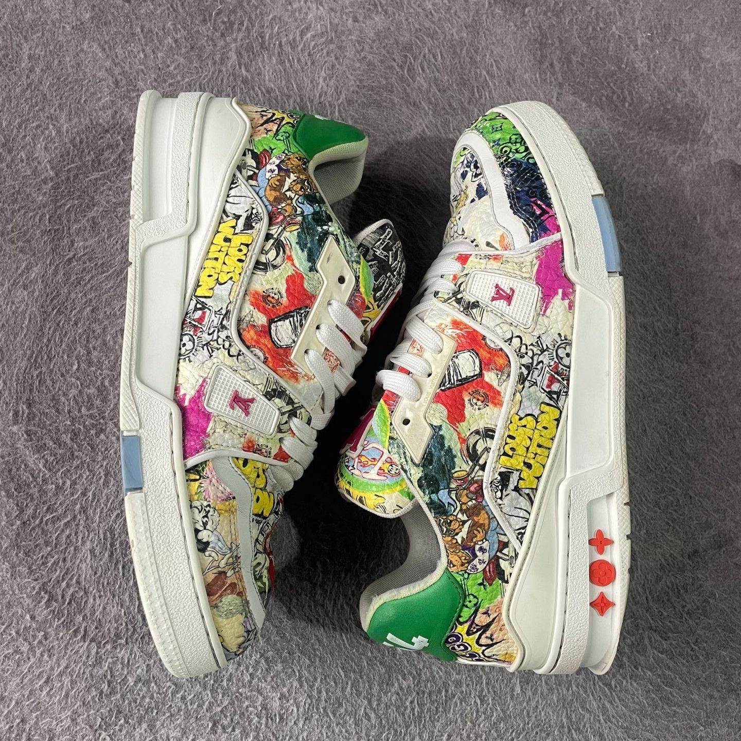 Louis Vuitton Louis Vuitton Training Multi Lowtop Sneakers 41 Men Size US 8.5 / EU 41-42 - 7 Thumbnail