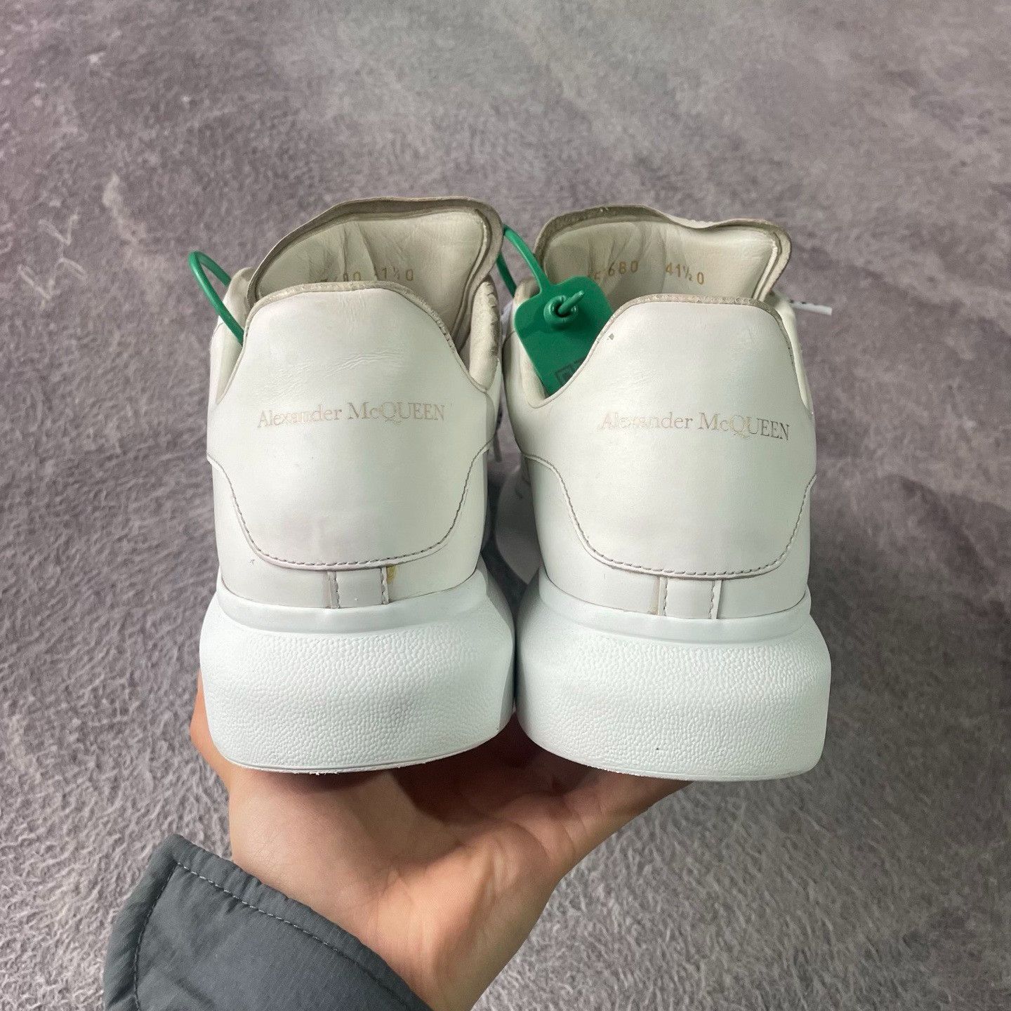 Alexander McQueen Alexander McQueen White Lowtop Sneakers 41 Men Size US 8.5 / EU 41-42 - 3 Thumbnail