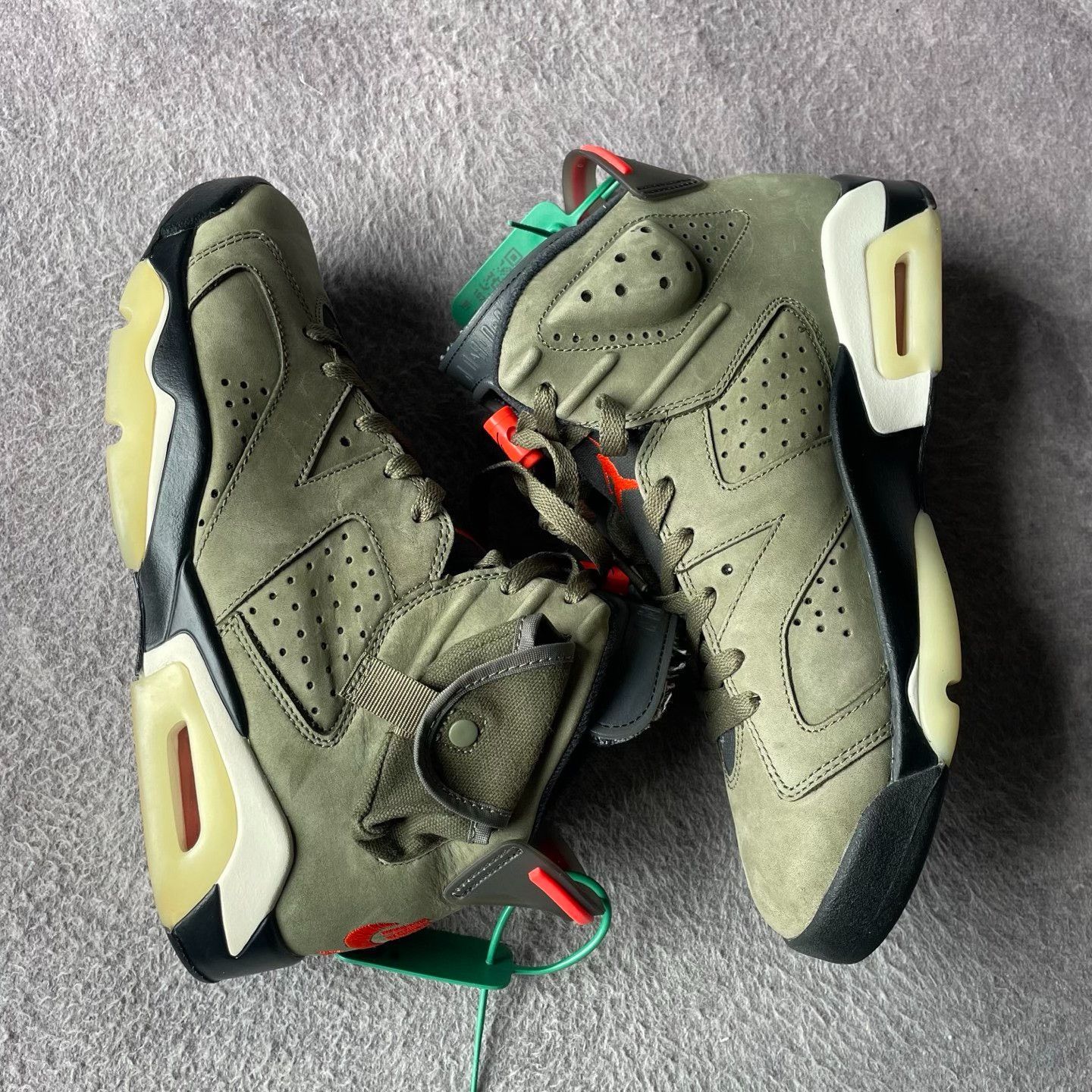 Nike Nike AJ6 Collab Green Lowtop Sneakers 42 Men Size US 9 / EU 42 - 7 Thumbnail