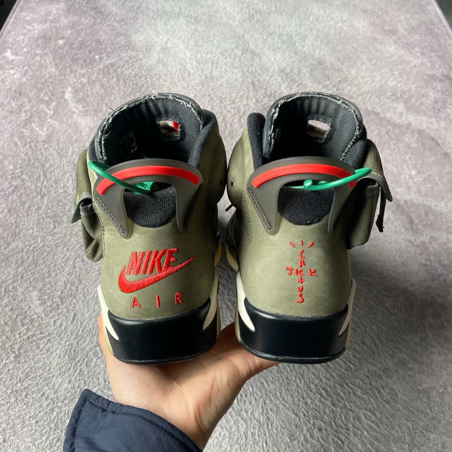 Nike Nike AJ6 Collab Green Lowtop Sneakers 42 Men Size US 9 / EU 42 - 3 Thumbnail