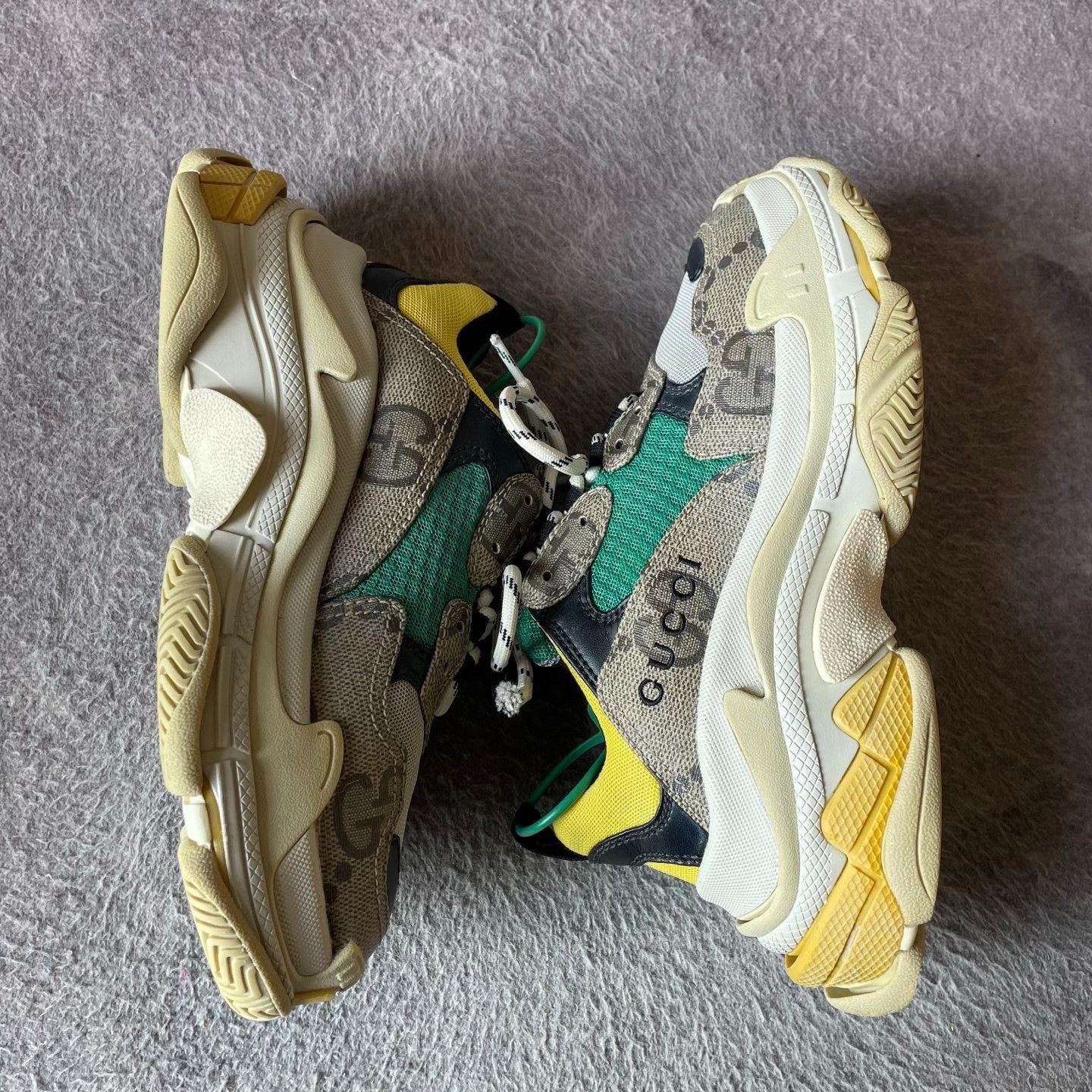 Gucci Gucci Brown Lowtop Sneakers S Women Size US 6 / IT 36 - 8 Thumbnail