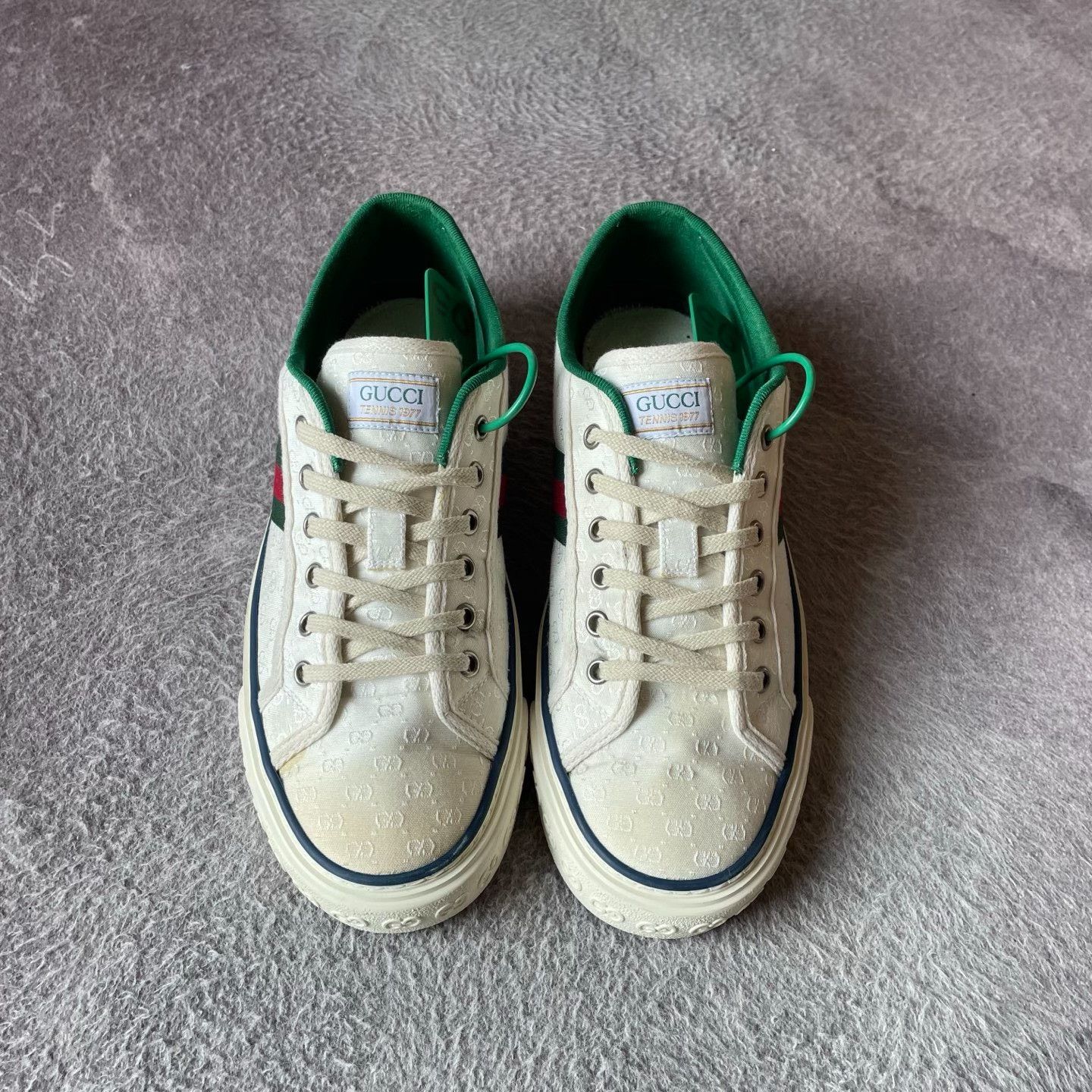 Gucci Gucci White Lowtop Sneakers 41 Men Size US 8.5 / EU 41-42 - 2 Thumbnail