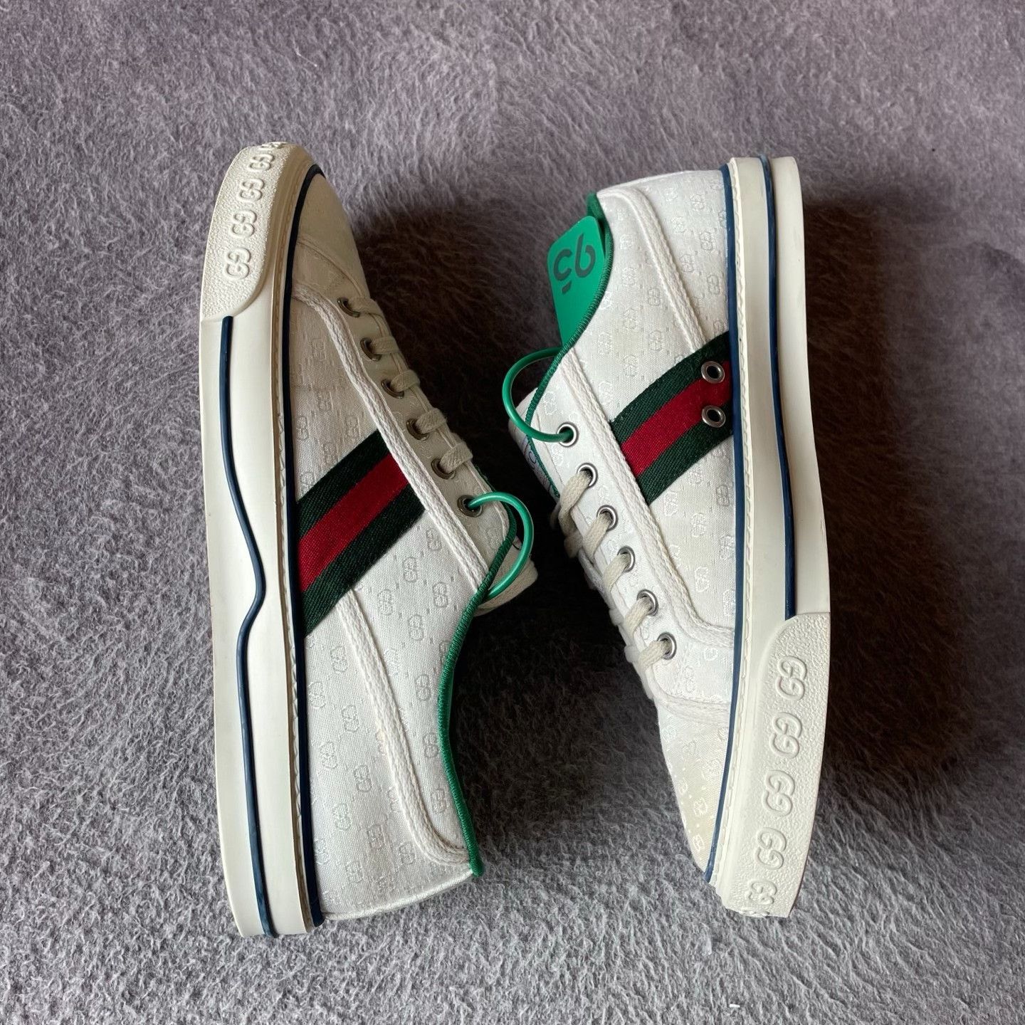 Gucci Gucci White Lowtop Sneakers 41 Men Size US 8.5 / EU 41-42 - 8 Thumbnail