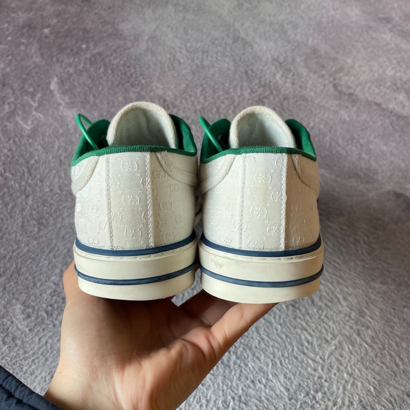 Gucci Gucci White Lowtop Sneakers 41 Men Size US 8.5 / EU 41-42 - 3 Thumbnail
