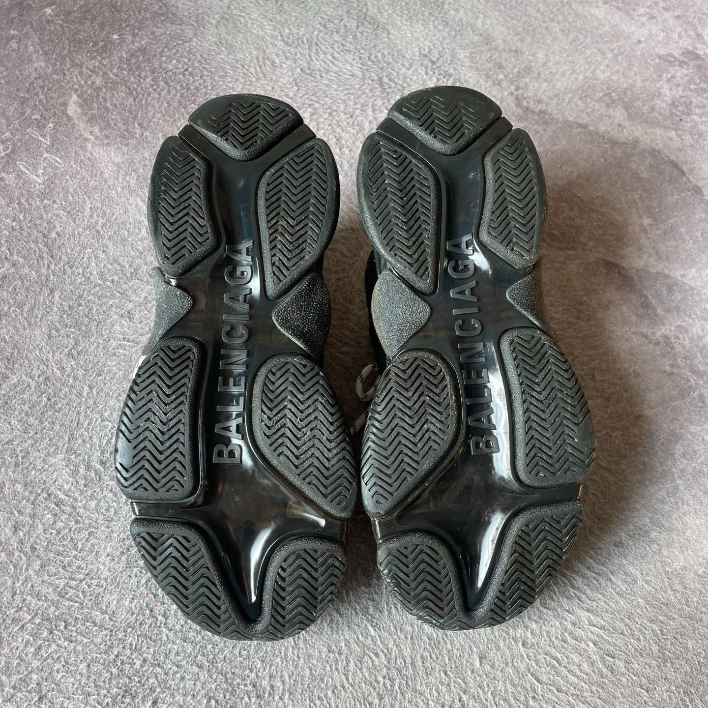 Balenciaga Balenciaga Black Lowtop Sneakers S Men Size US 10 / EU 43 - 4 Thumbnail
