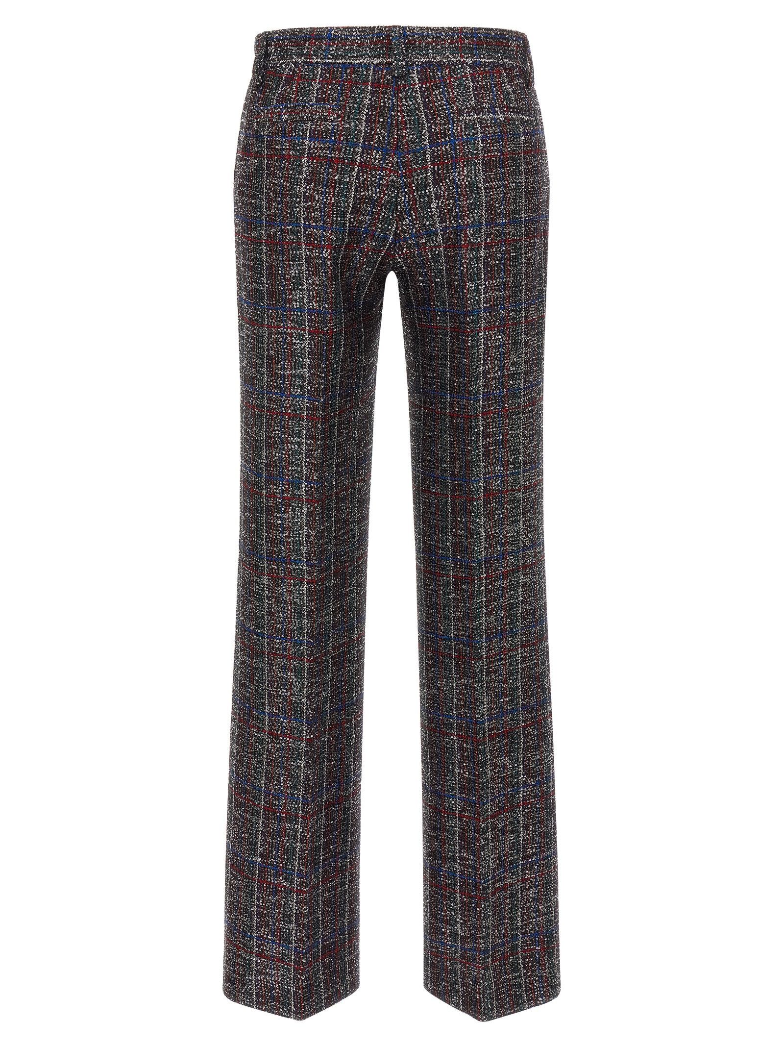 Missoni Sequin Tartan Pants Size 32" / US 10 / IT 46 - 2 Thumbnail