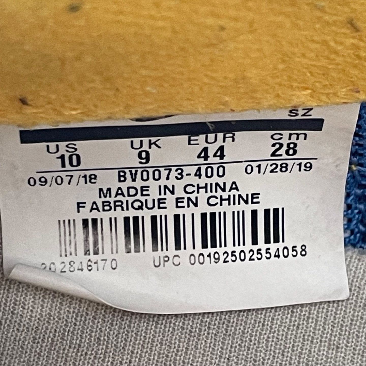 Nike Nike SACAI Blue Lowtop Sneakers 44 Men Size US 10.5 / EU 43-44 - 5 Thumbnail
