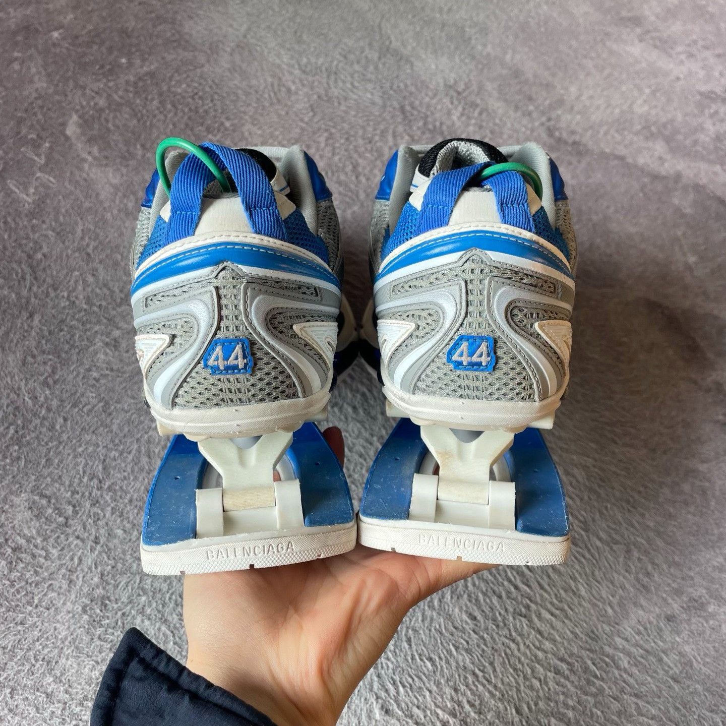 Balenciaga Balenciaga Blue Lowtop Sneakers 44 Men Size US 10.5 / EU 43-44 - 3 Thumbnail