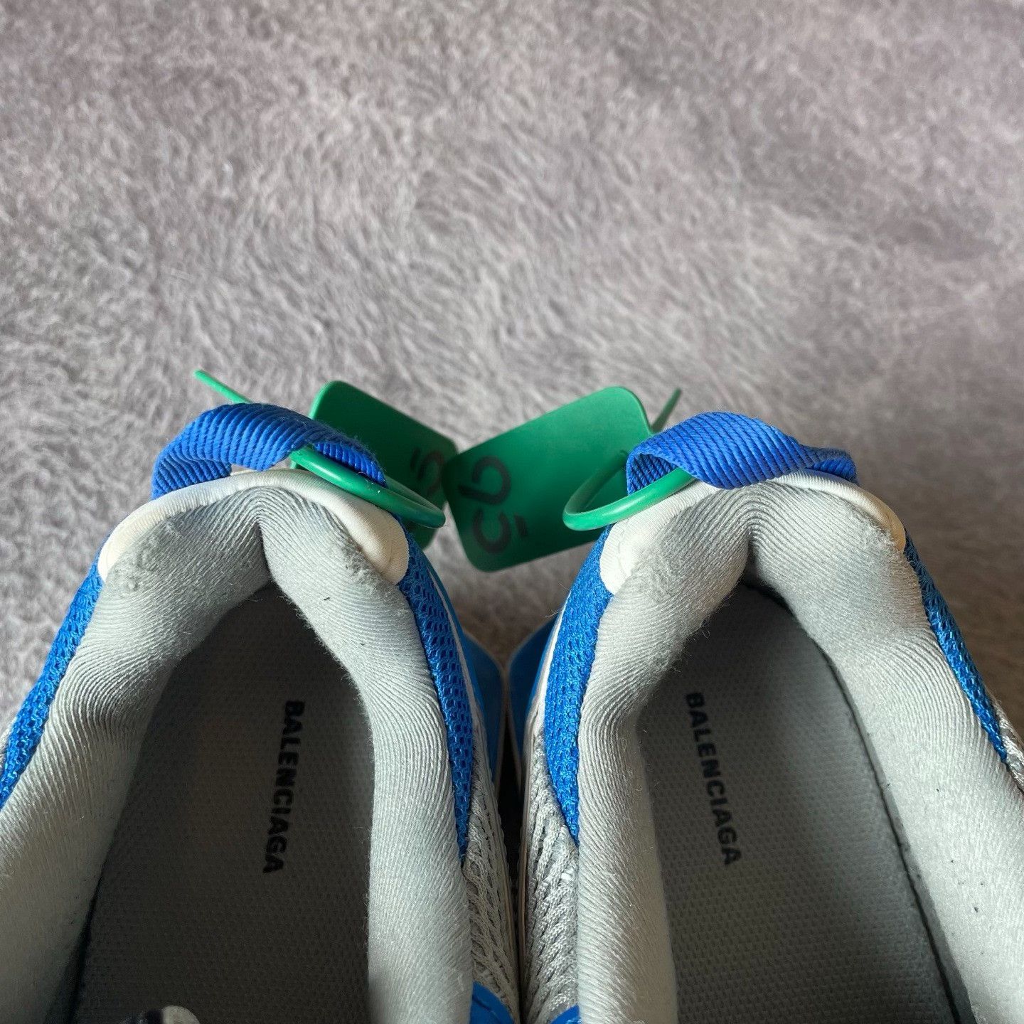 Balenciaga Balenciaga Blue Lowtop Sneakers 44 Men Size US 10.5 / EU 43-44 - 9 Thumbnail