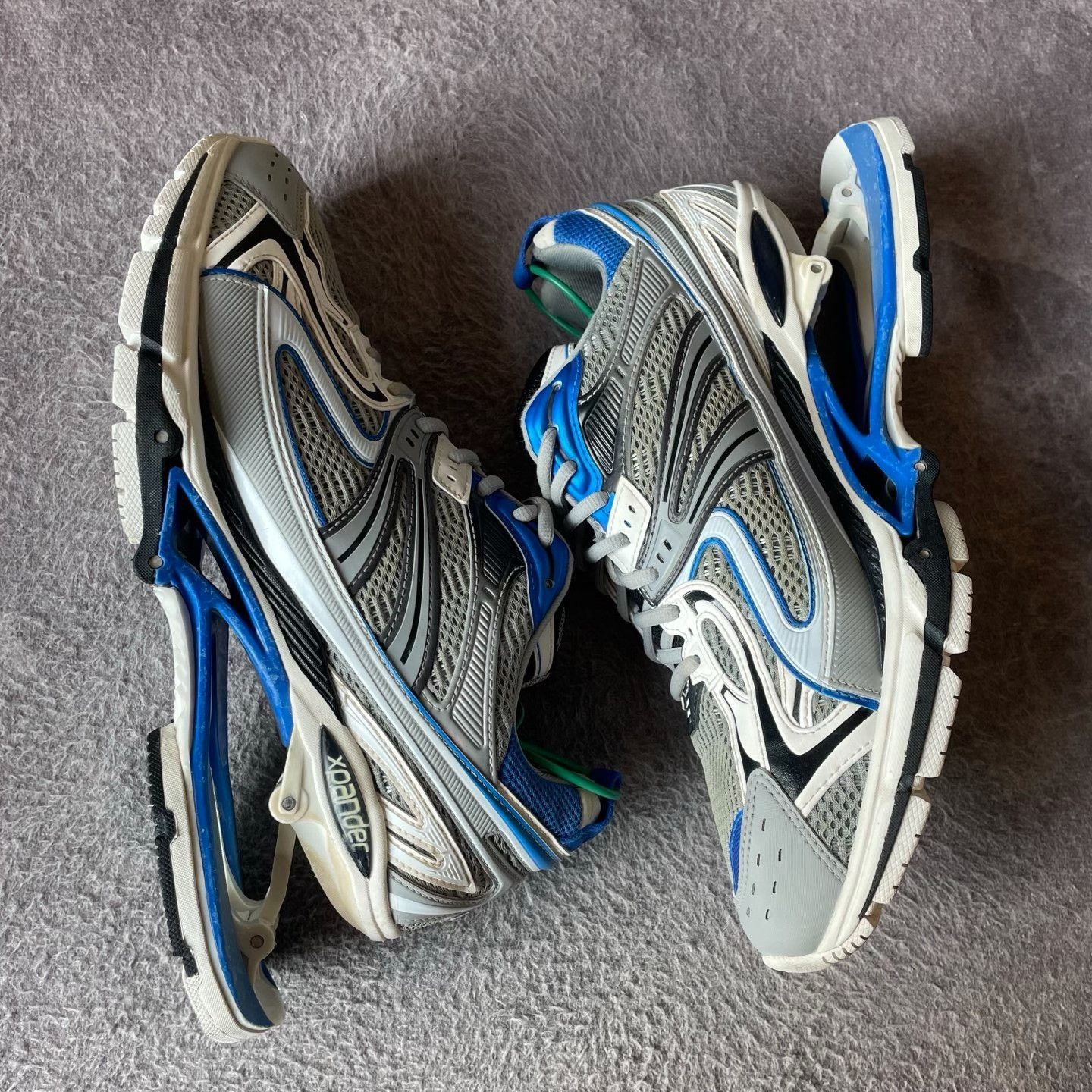 Balenciaga Balenciaga Blue Lowtop Sneakers 44 Men Size US 10.5 / EU 43-44 - 7 Thumbnail