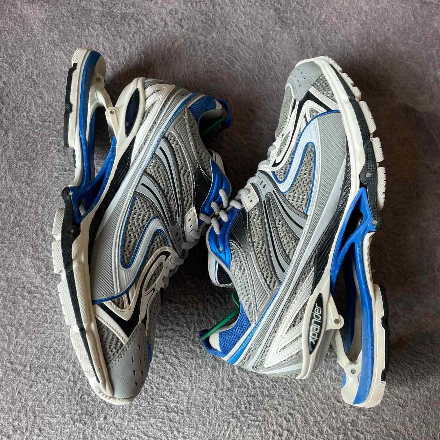 Balenciaga Balenciaga Blue Lowtop Sneakers 44 Men Size US 10.5 / EU 43-44 - 8 Thumbnail