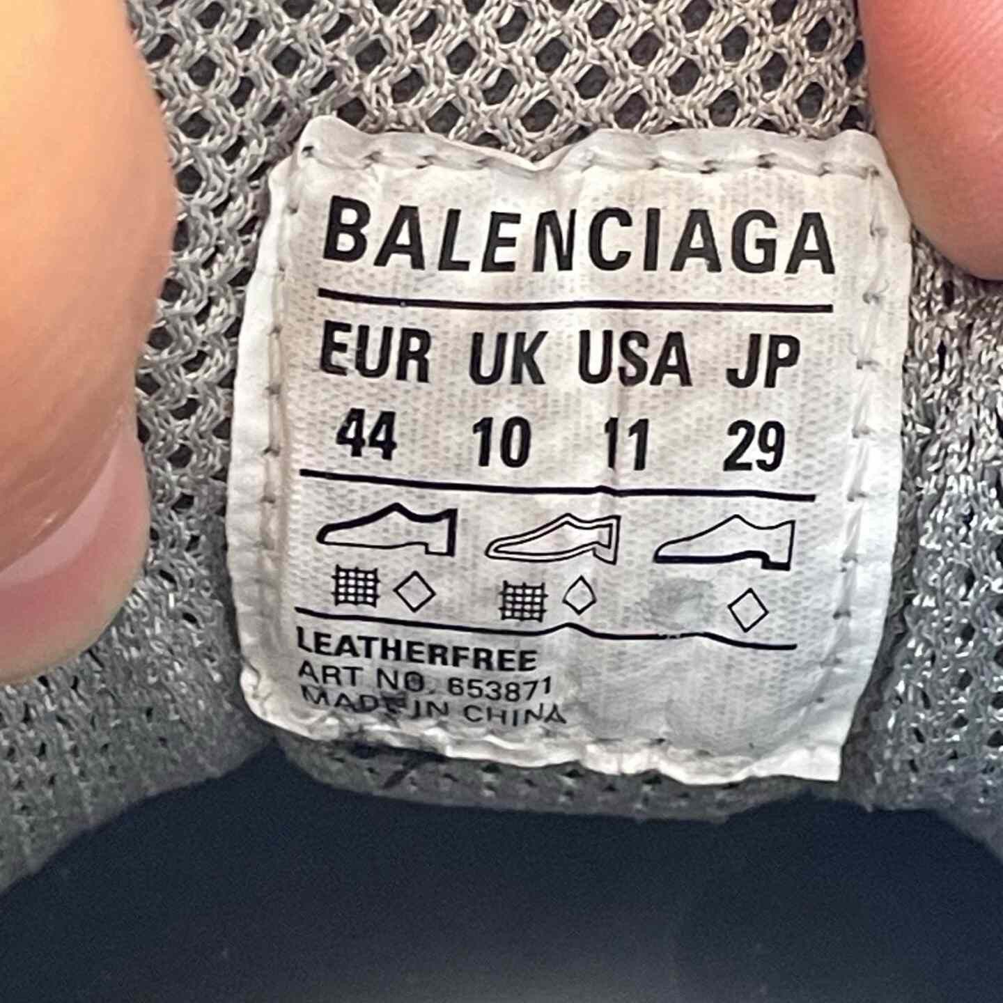 Balenciaga Balenciaga Blue Lowtop Sneakers 44 Men Size US 10.5 / EU 43-44 - 6 Thumbnail