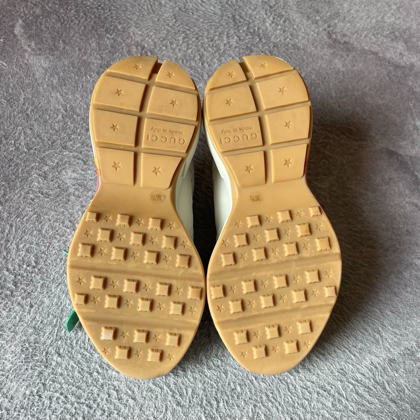 Gucci Gucci White Lowtop Sneakers 36.5 Women Size US 6 / IT 36 - 4 Thumbnail