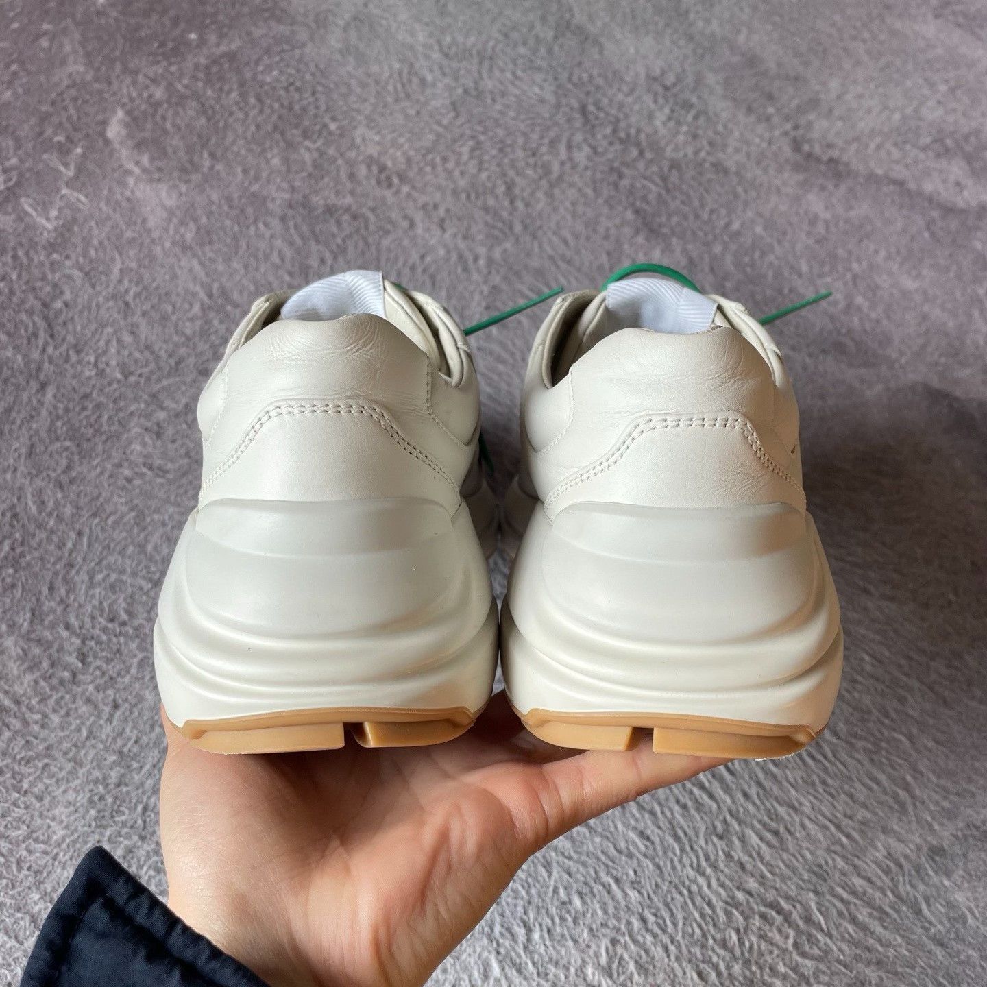 Gucci Gucci White Lowtop Sneakers 36.5 Women Size US 6 / IT 36 - 3 Thumbnail