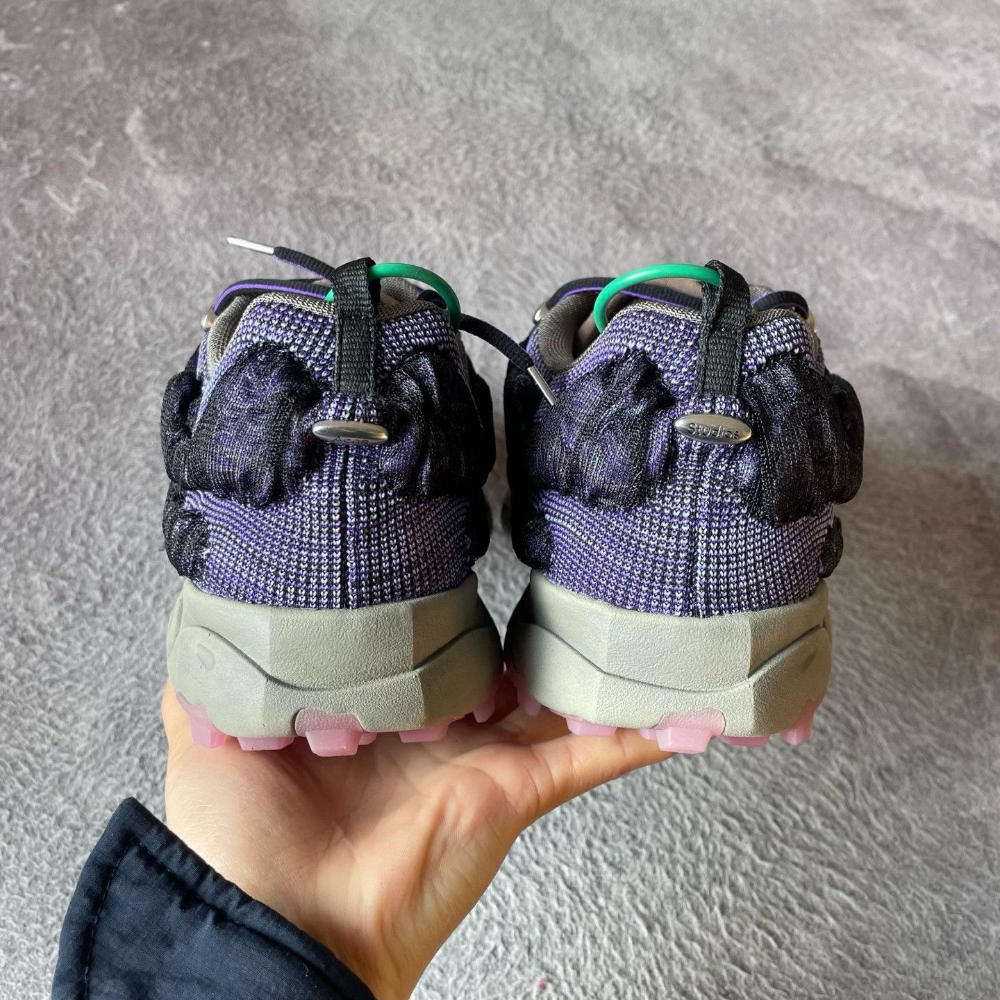 Acne Studios Acne Studios Purple Lowtop Sneakers 43 Men Size US 10 / EU 43 - 3 Thumbnail