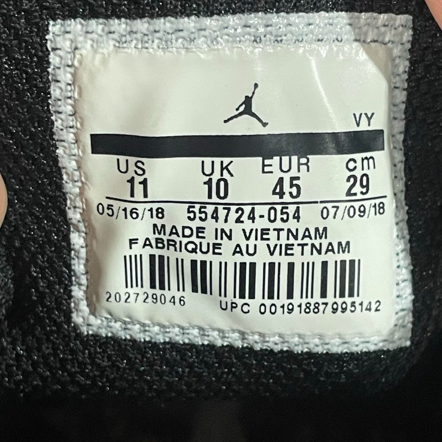 Nike Nike Black Lowtop Sneakers 45 Men Size US 11.5 / EU 44-45 - 6 Thumbnail