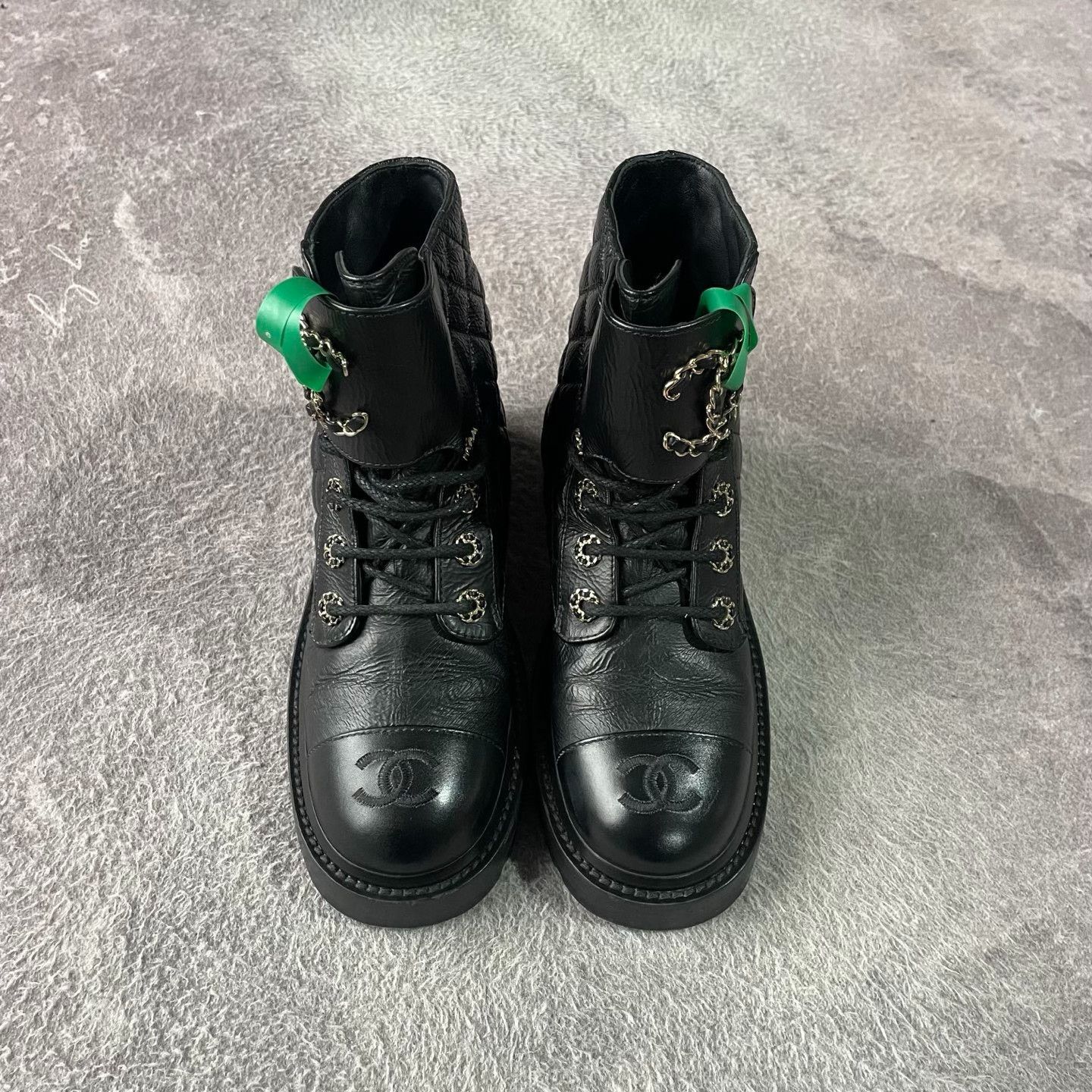 Chanel Chanel Black Boots 36 Women Size US 6 / IT 36 - 2 Thumbnail