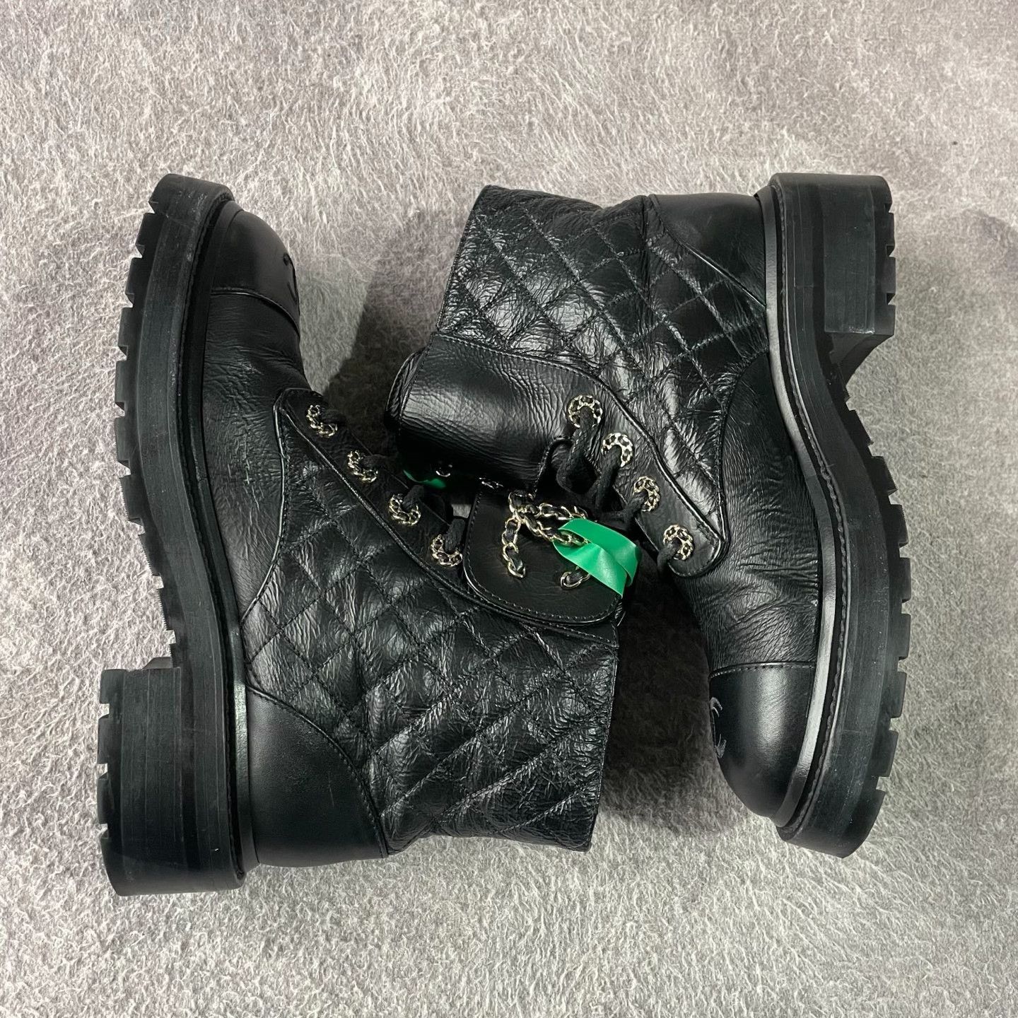 Chanel Chanel Black Boots 36 Women Size US 6 / IT 36 - 8 Thumbnail