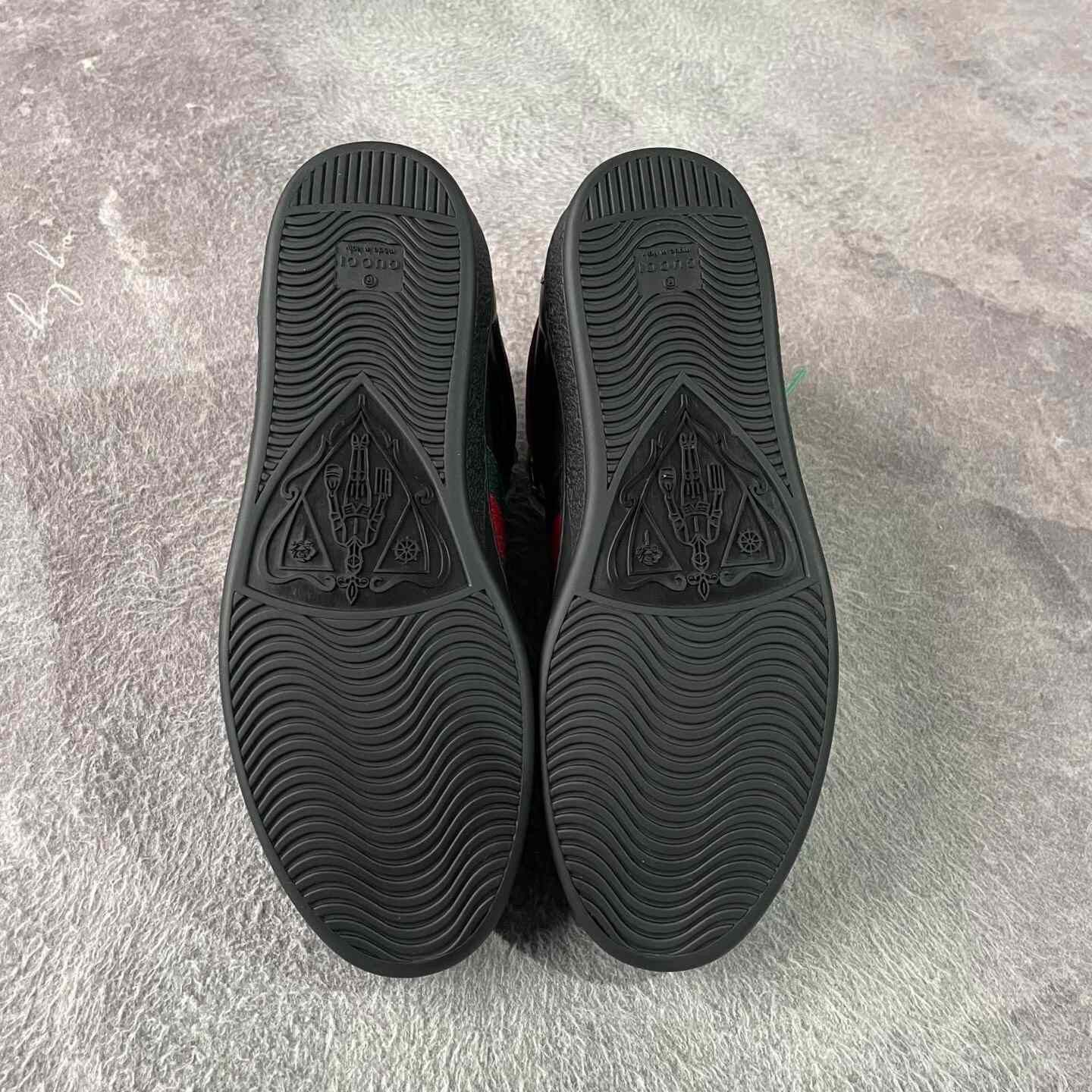 Gucci Gucci Black Hitop Sneakers 42 Men Size US 9 / EU 42 - 4 Thumbnail