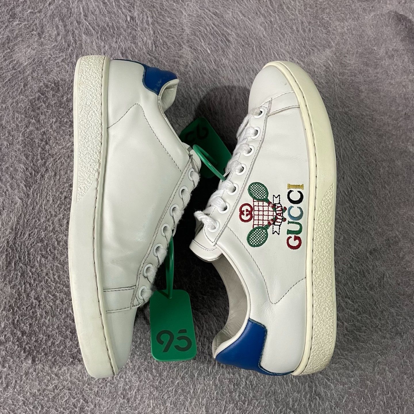 Gucci Gucci White Lowtop Sneakers 35 Women Size US 5 / IT 35 - 8 Thumbnail