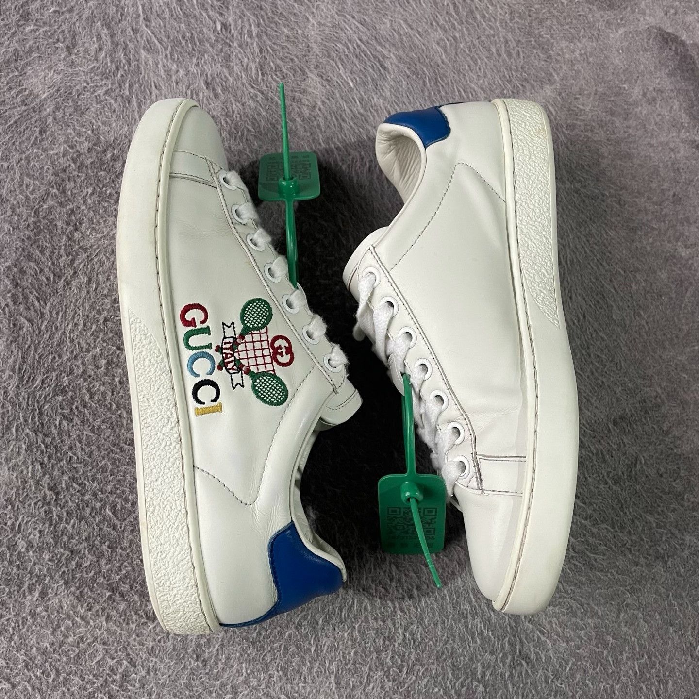 Gucci Gucci White Lowtop Sneakers 35 Women Size US 5 / IT 35 - 7 Thumbnail