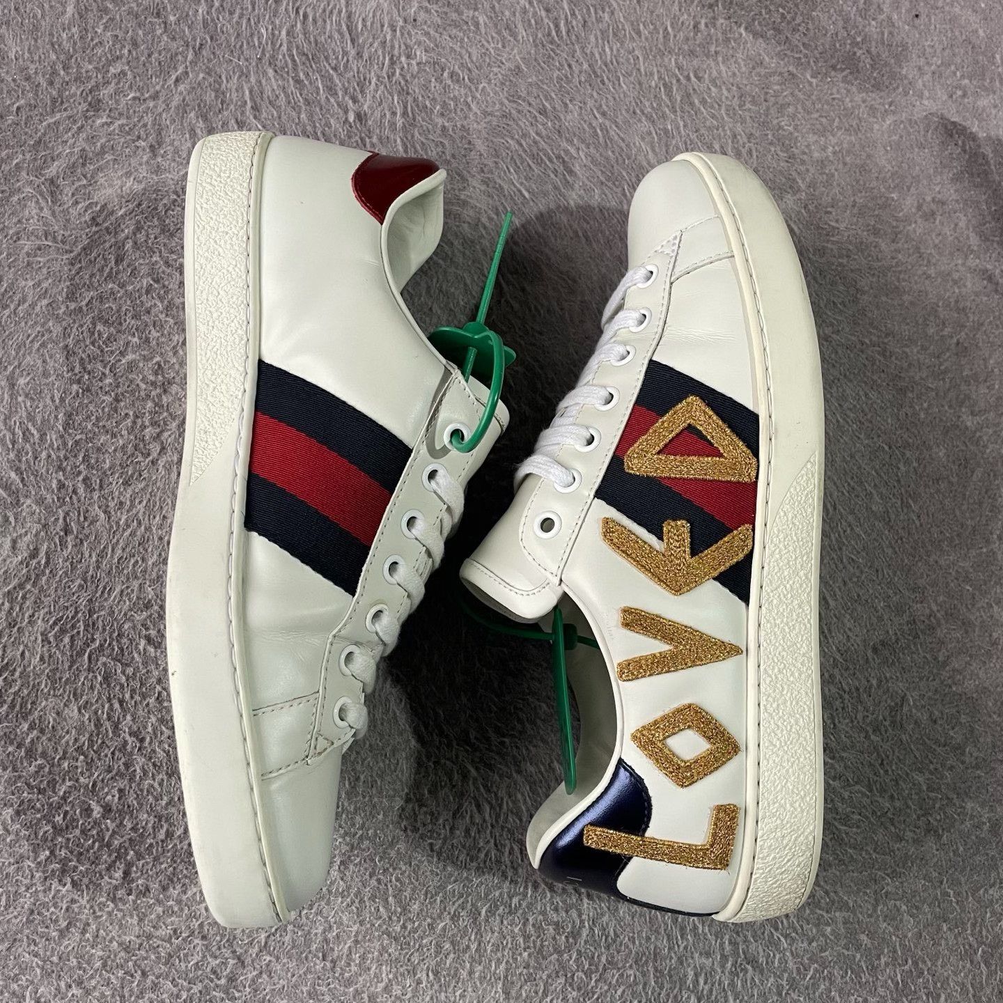 Gucci Gucci White Lowtop Sneakers 40 Men Size US 7.5 / EU 40-41 - 8 Thumbnail