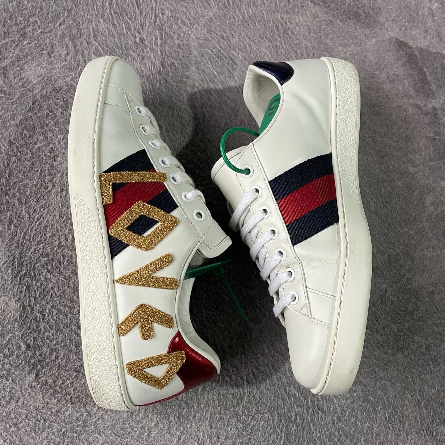 Gucci Gucci White Lowtop Sneakers 40 Men Size US 7.5 / EU 40-41 - 7 Thumbnail