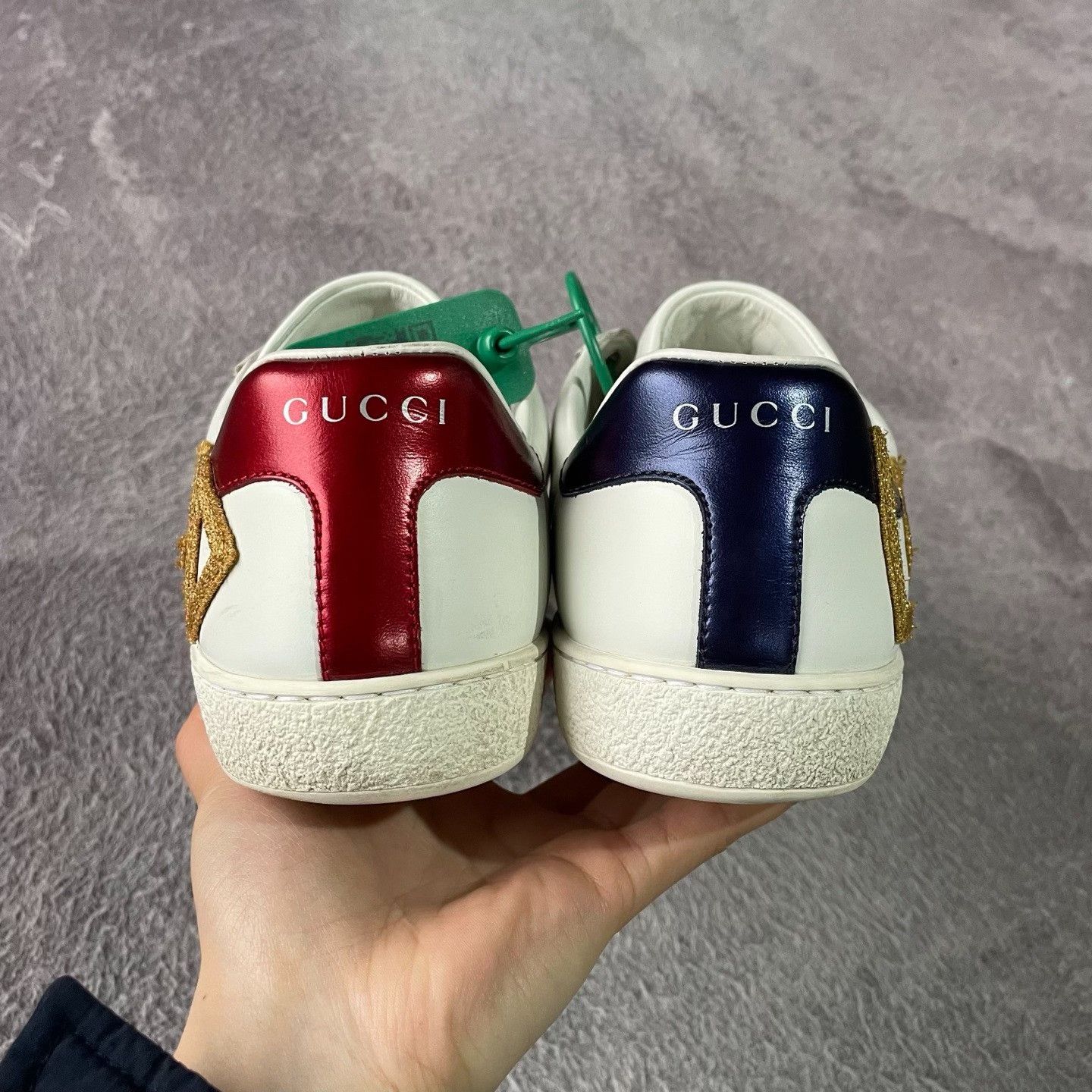 Gucci Gucci White Lowtop Sneakers 40 Men Size US 7.5 / EU 40-41 - 3 Thumbnail